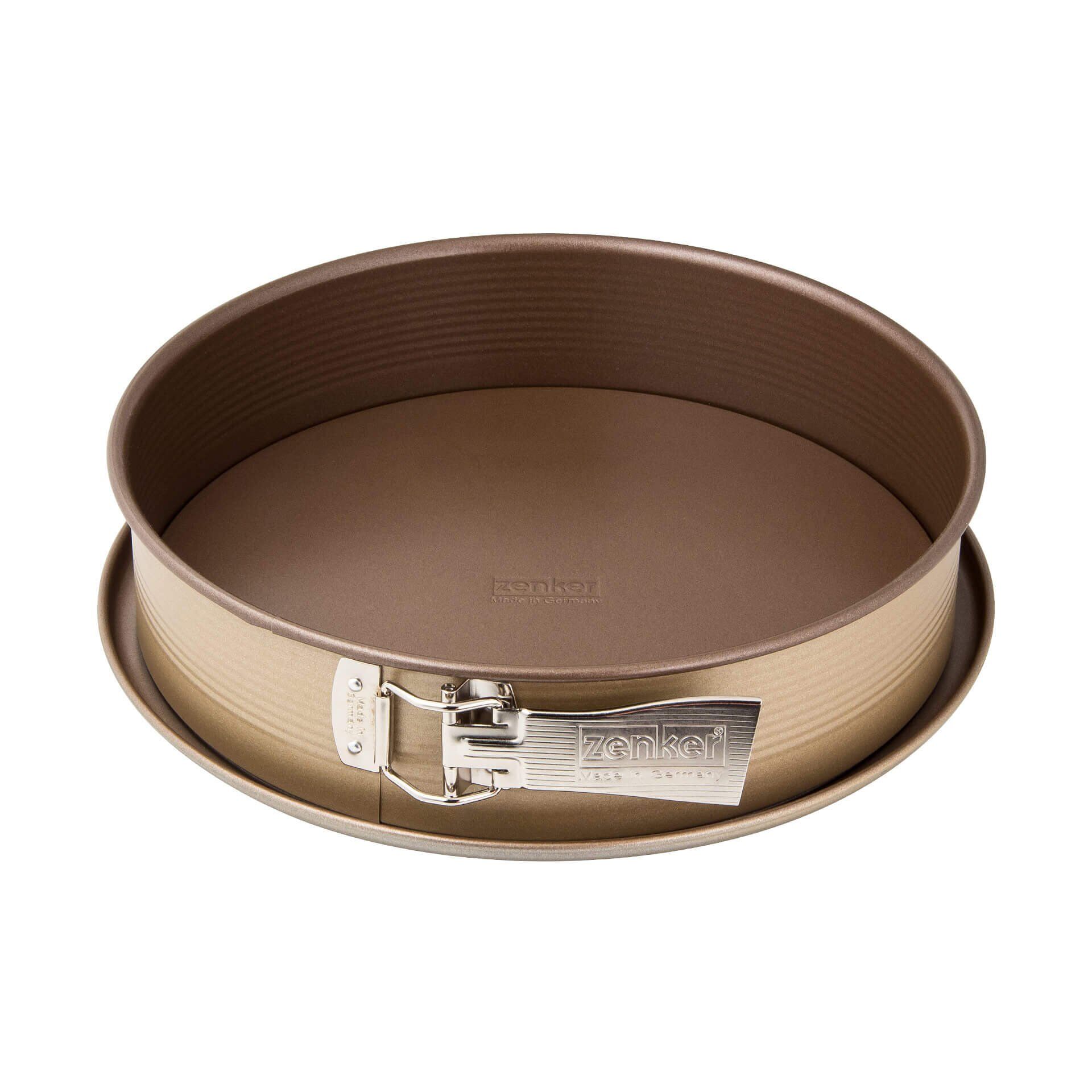 Springform mit Flachboden und Auslaufschutz Mojave Gold, Ø28cm