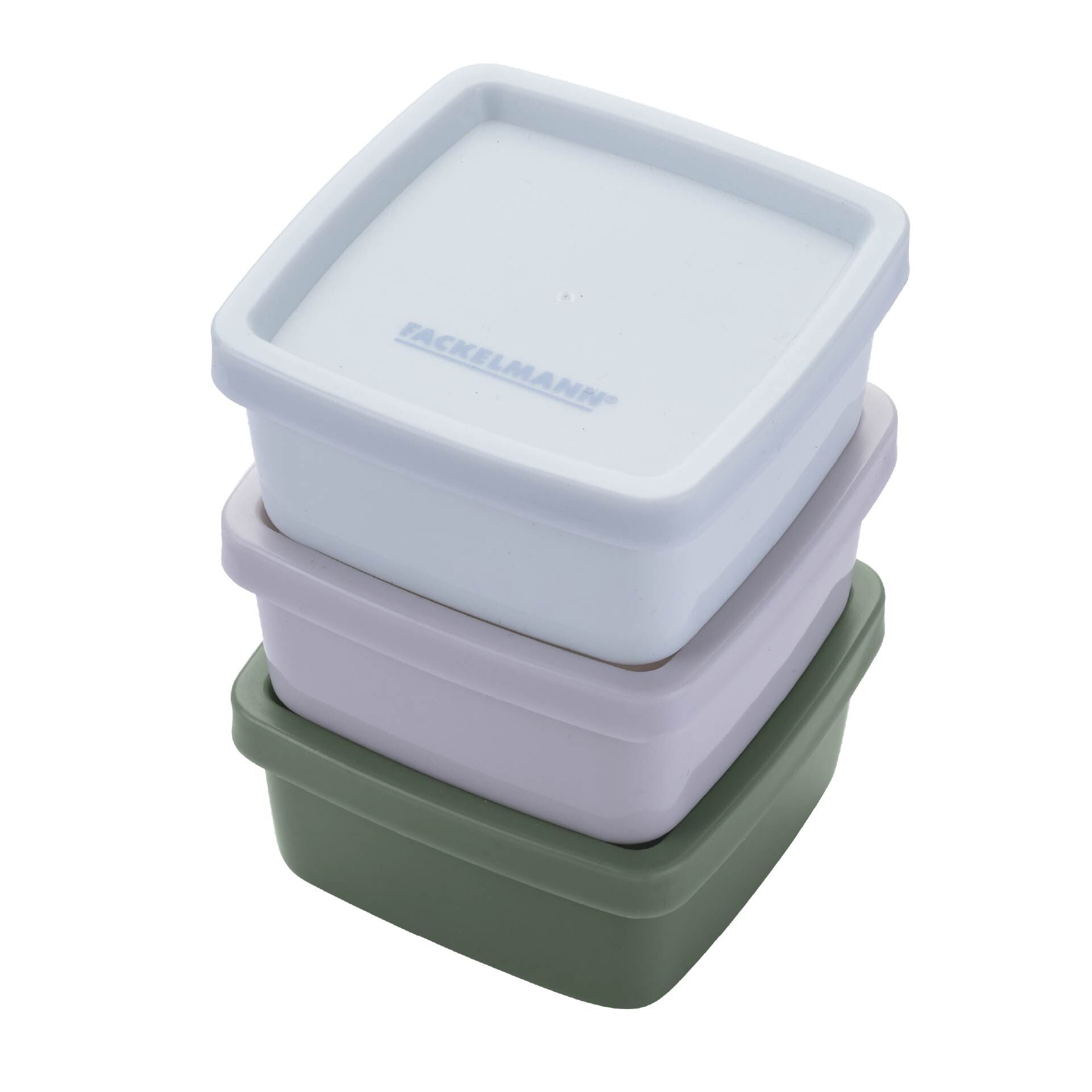 Snack Box Be The Move, eckig, 7x7cm, 3 Stk.