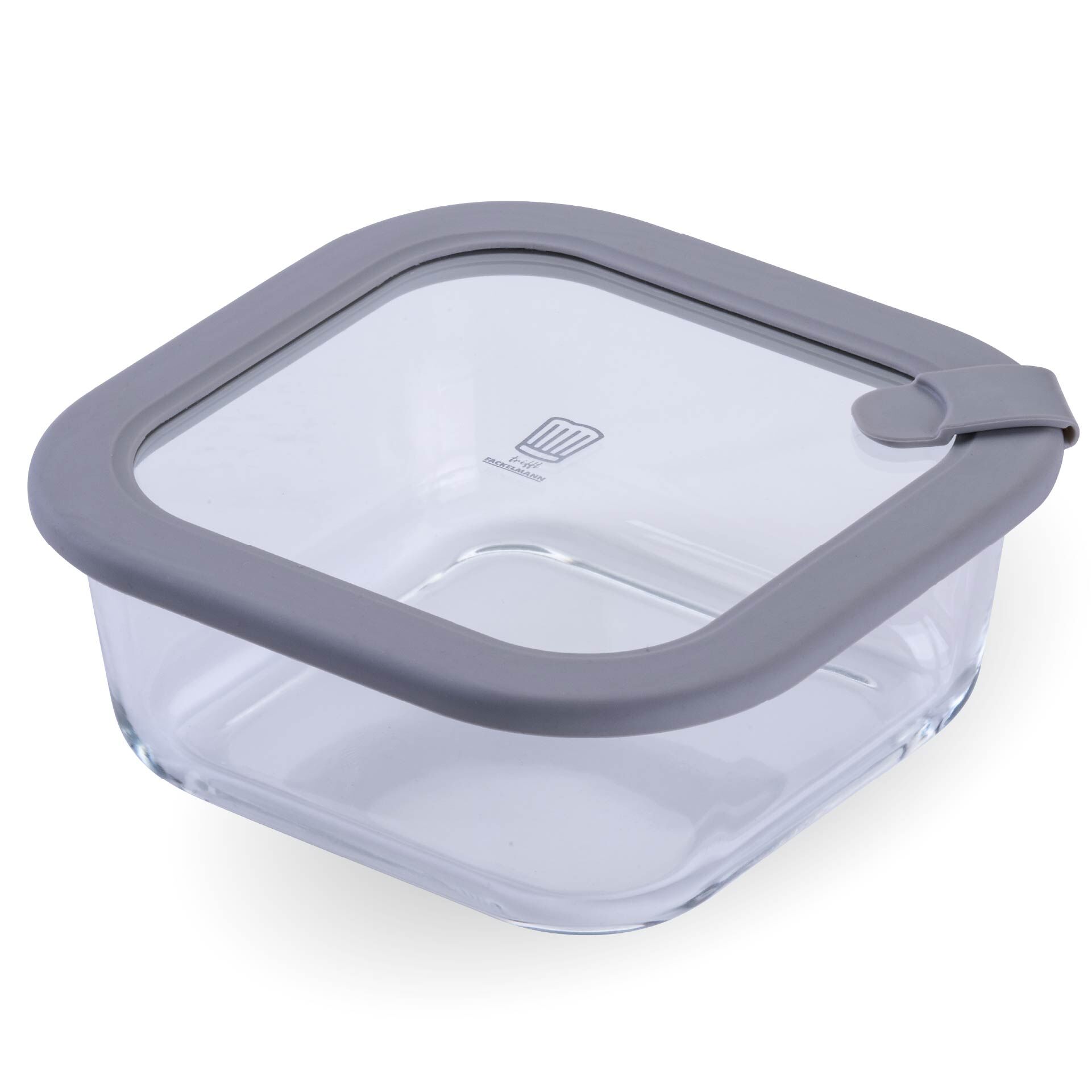 Vorratsdose Glas, eckig, 800ml