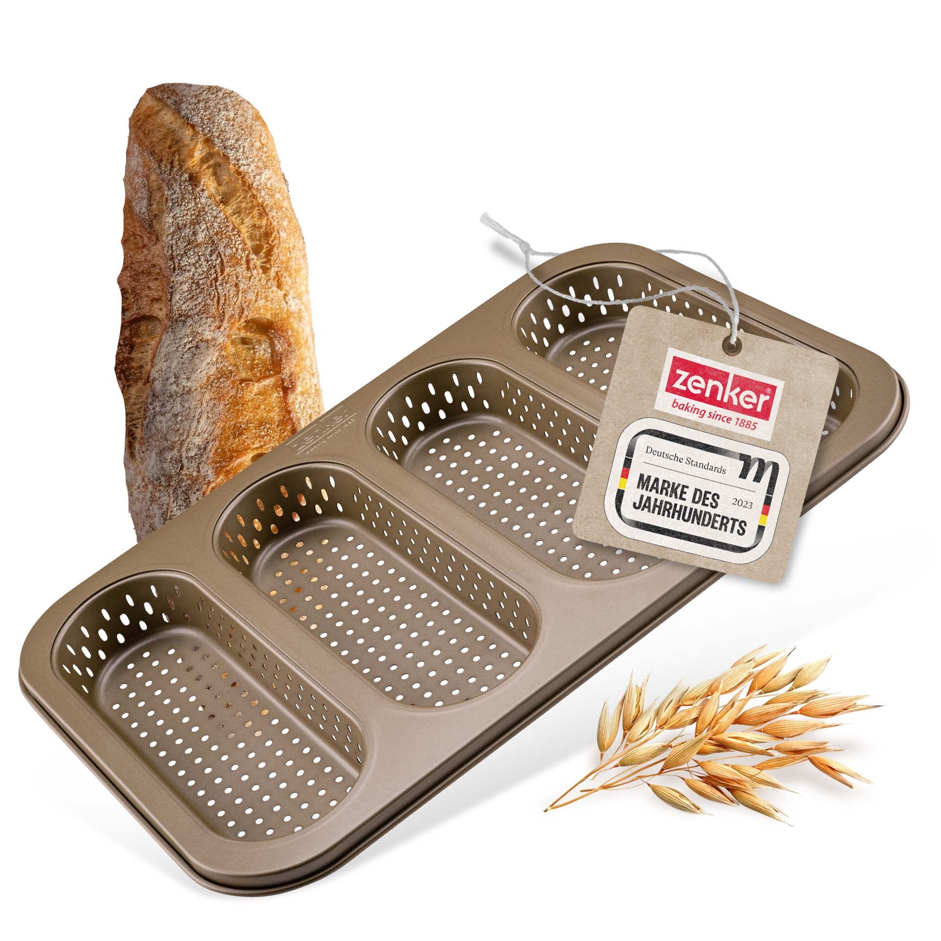 Mini-Baguetteblech Dein Brot!, 4er