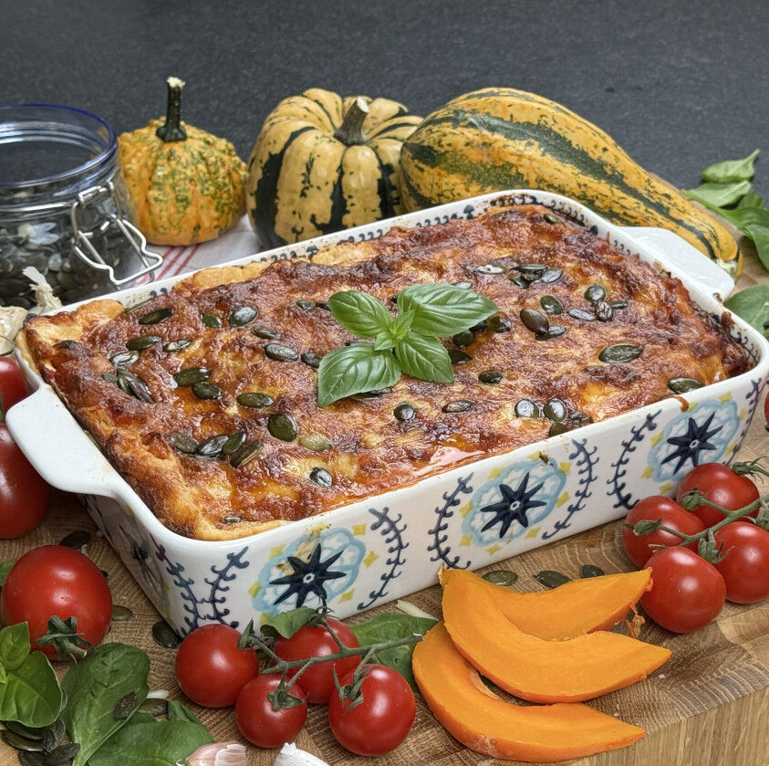 Kürbis-Lasagne