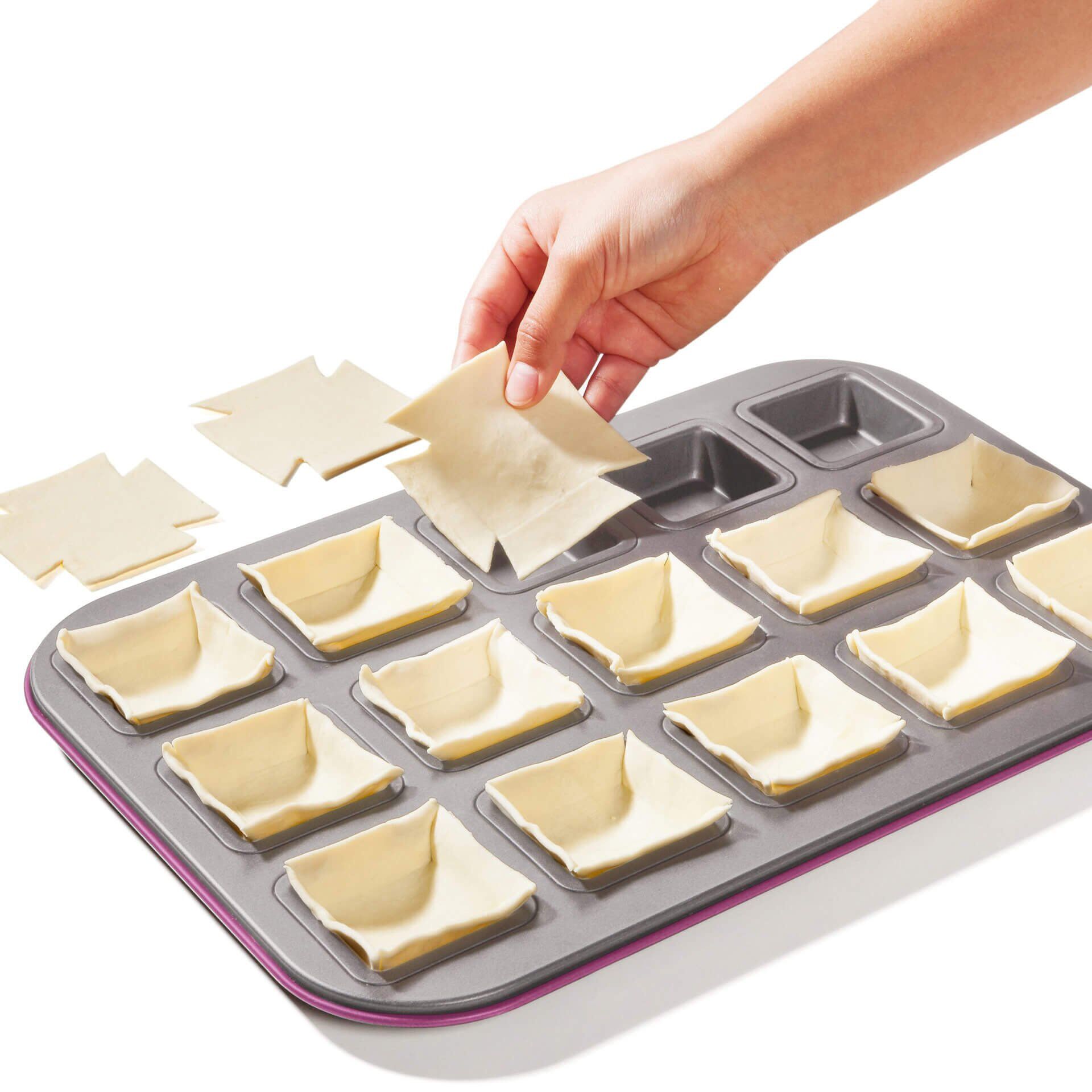 Backblech Snacks creative studio, 15er