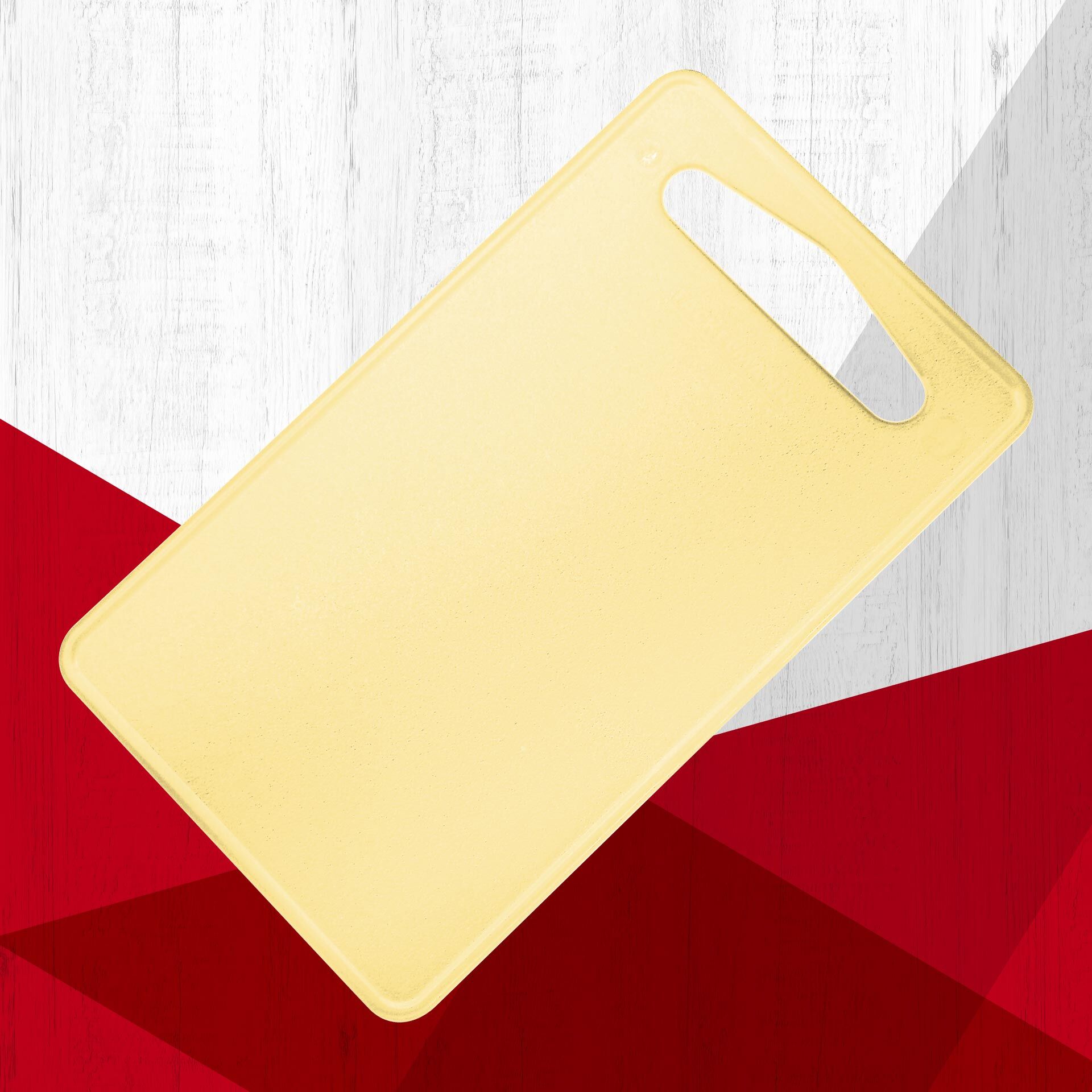 Schneidebrett 24x14cm, gelb