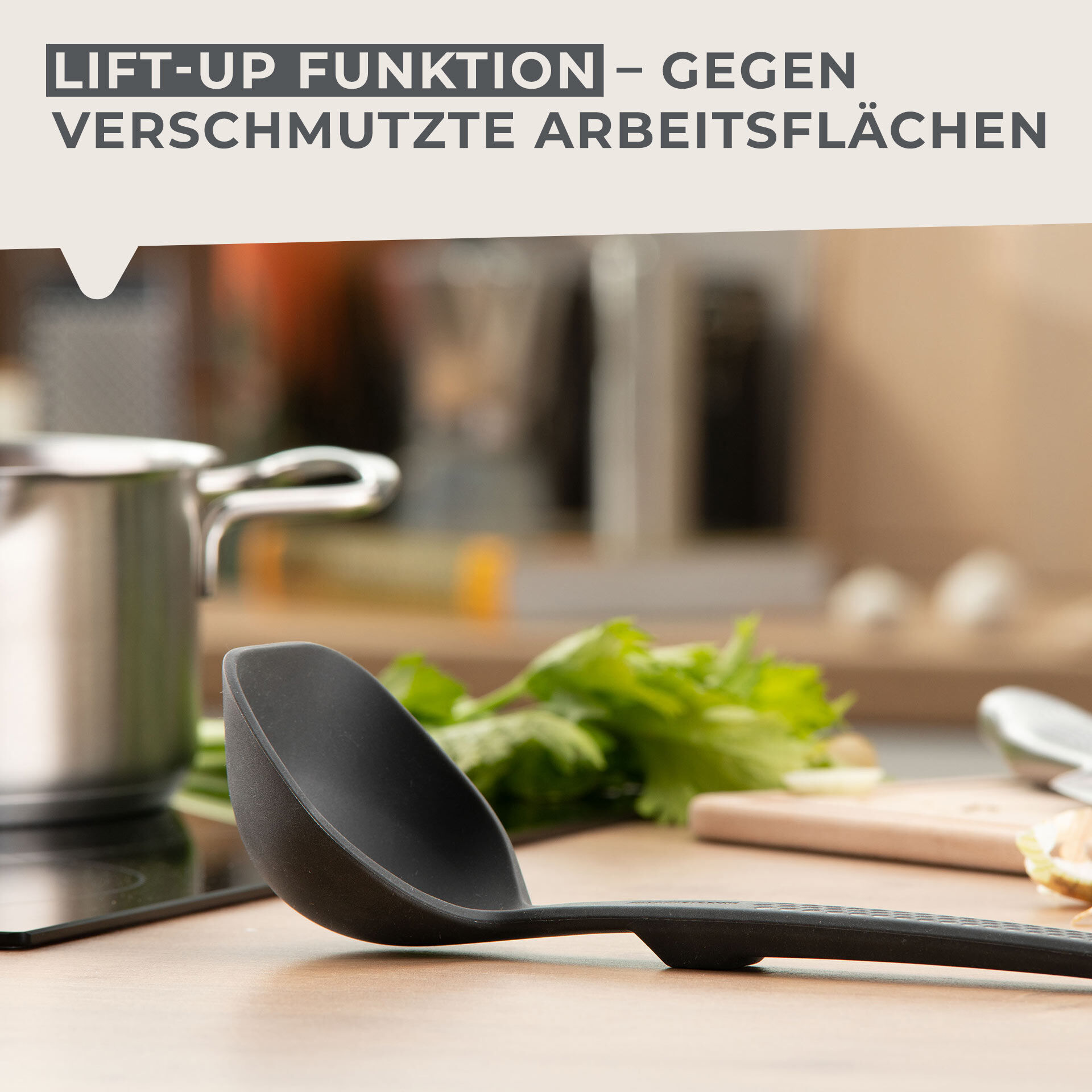 Schöpflöffel Statement, Silikon