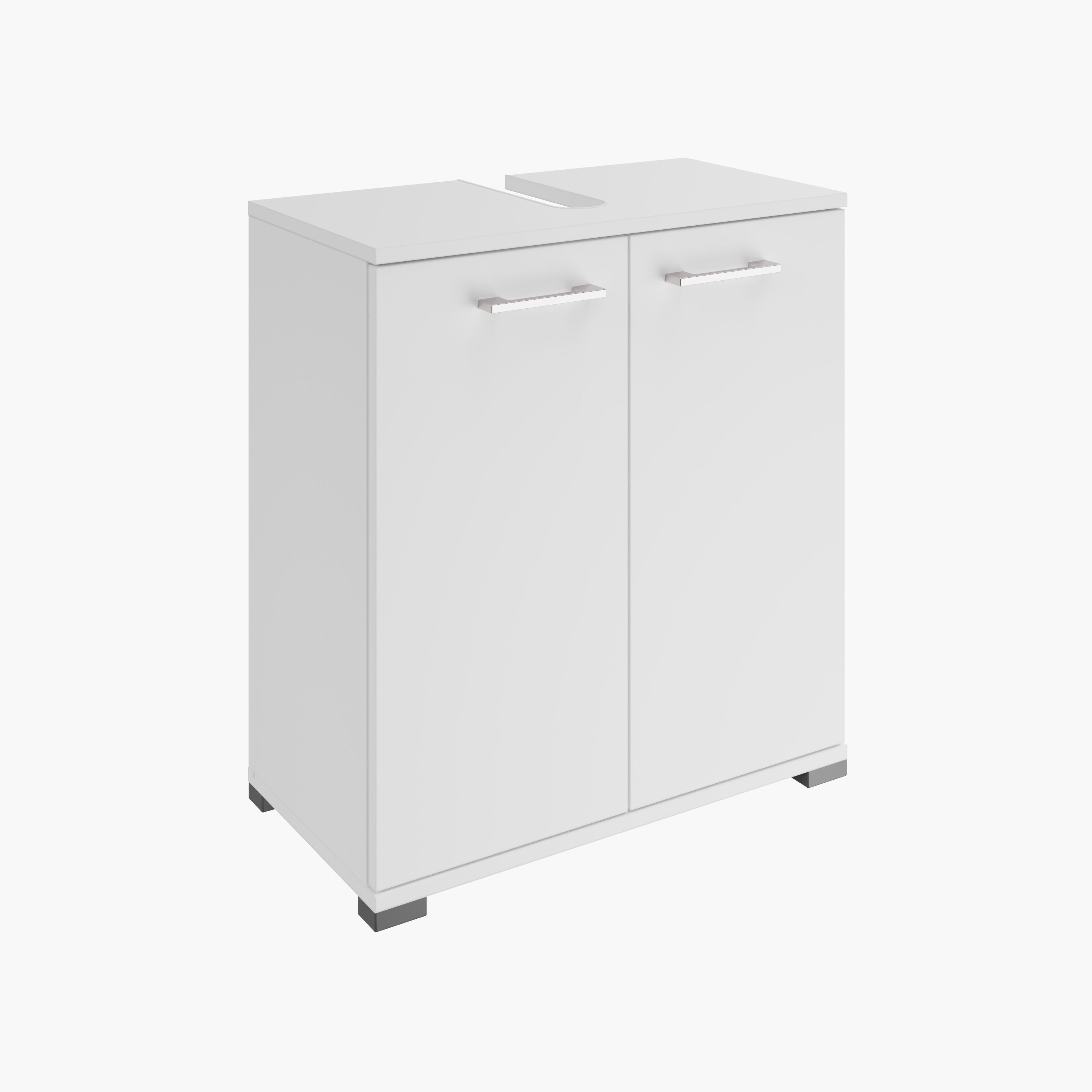 Waschbeckenunterschrank Easy, 60cm, weiß, stehend