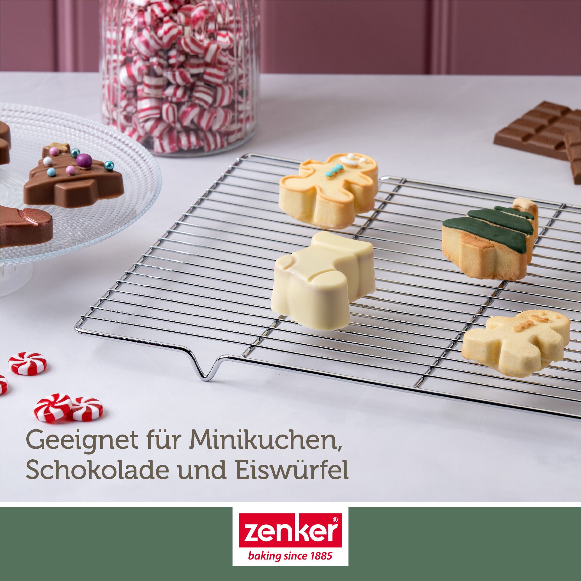Minikuchenform The Christmas Candy Shop