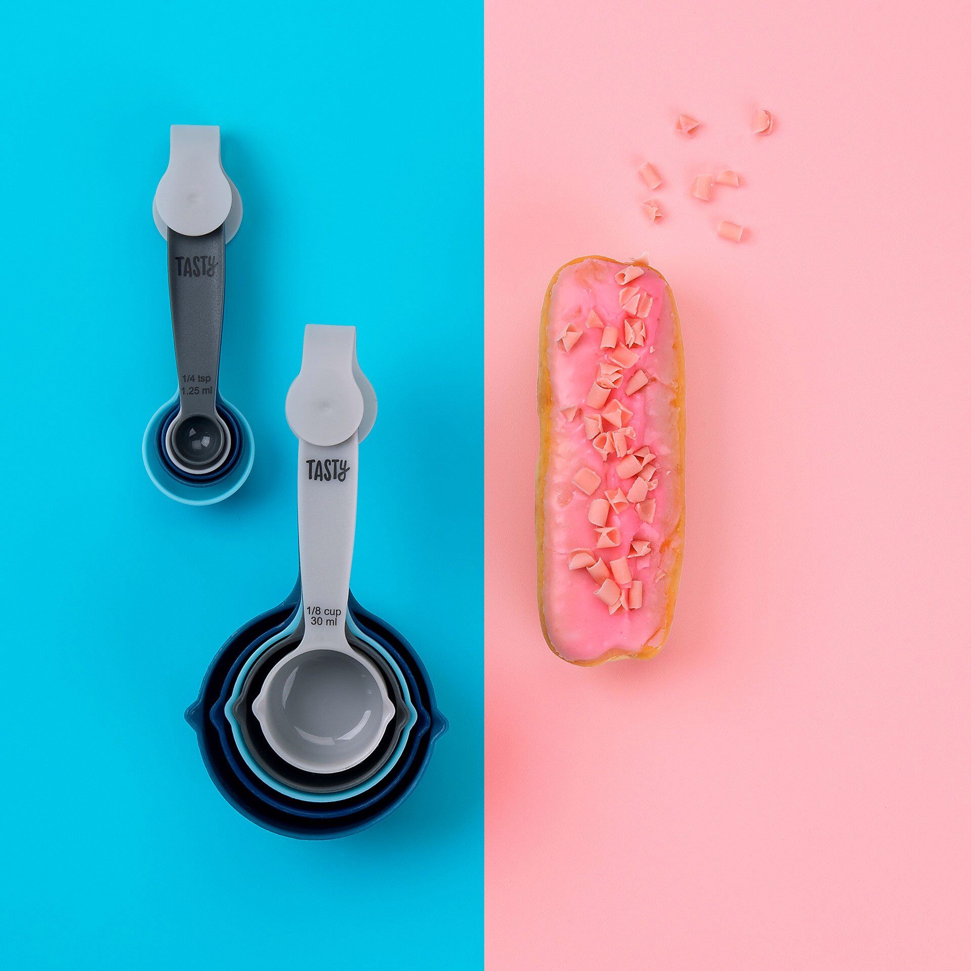 Messbecher und Messlöffel-Set, 10-teilig