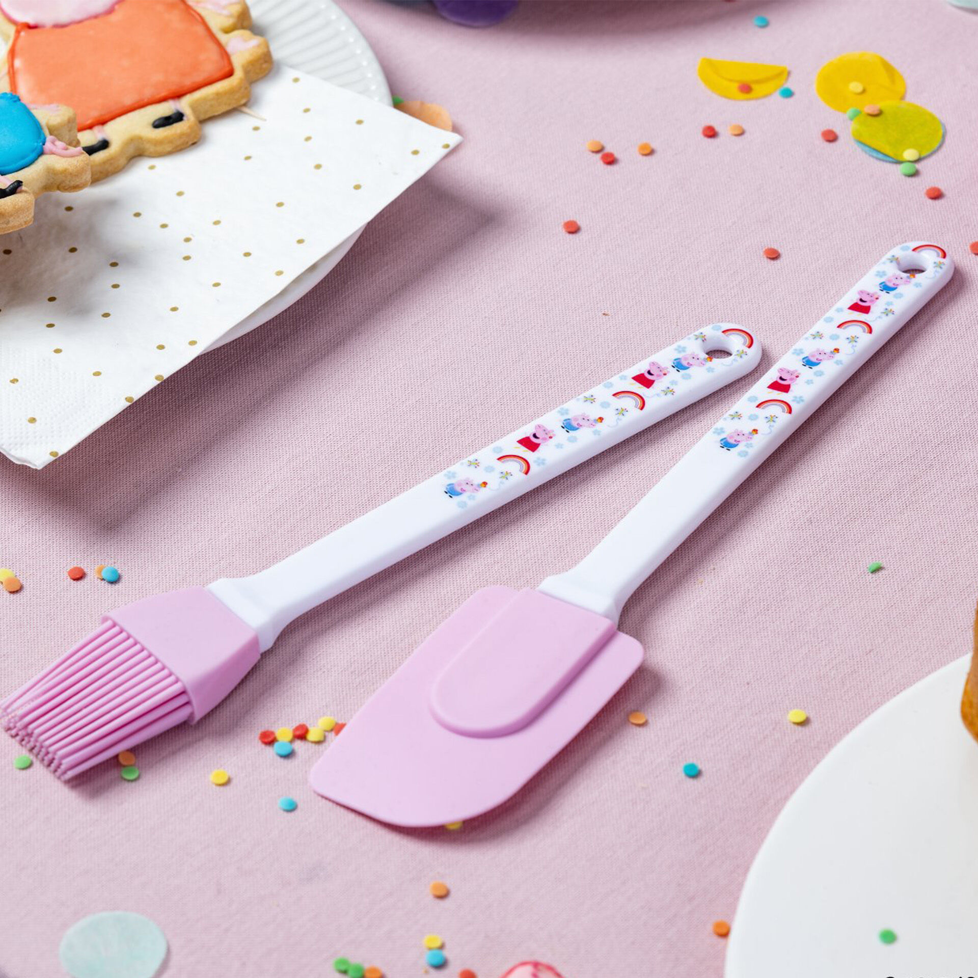 Backhelfer-Set Peppa & Schorsch, 2-tlg.