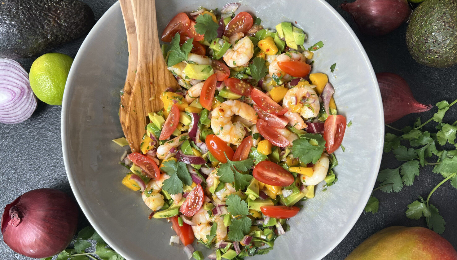 Avocado-Mango-Salat Avocado-Mango-Salat