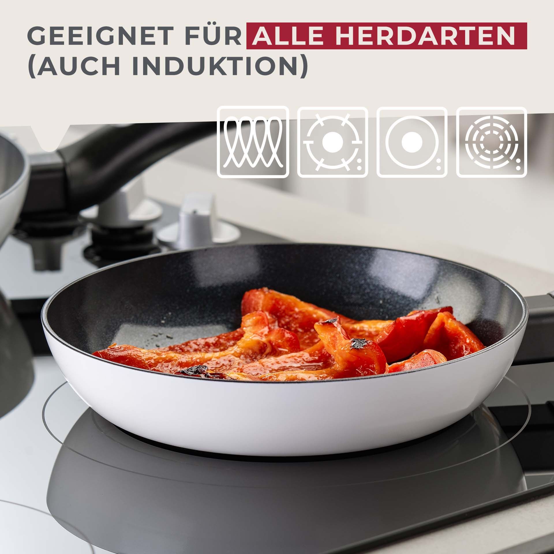 Bratpfanne Arcadalina, Keramik, antihaft, Ø20cm