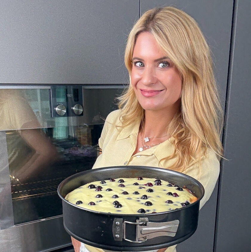 Blaubeer-Käsekuchen