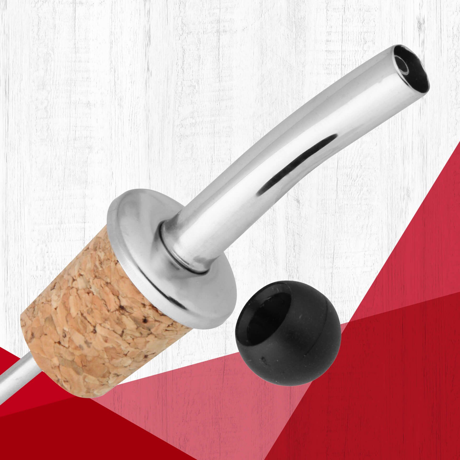 Flaschenausgießer mit Kappe