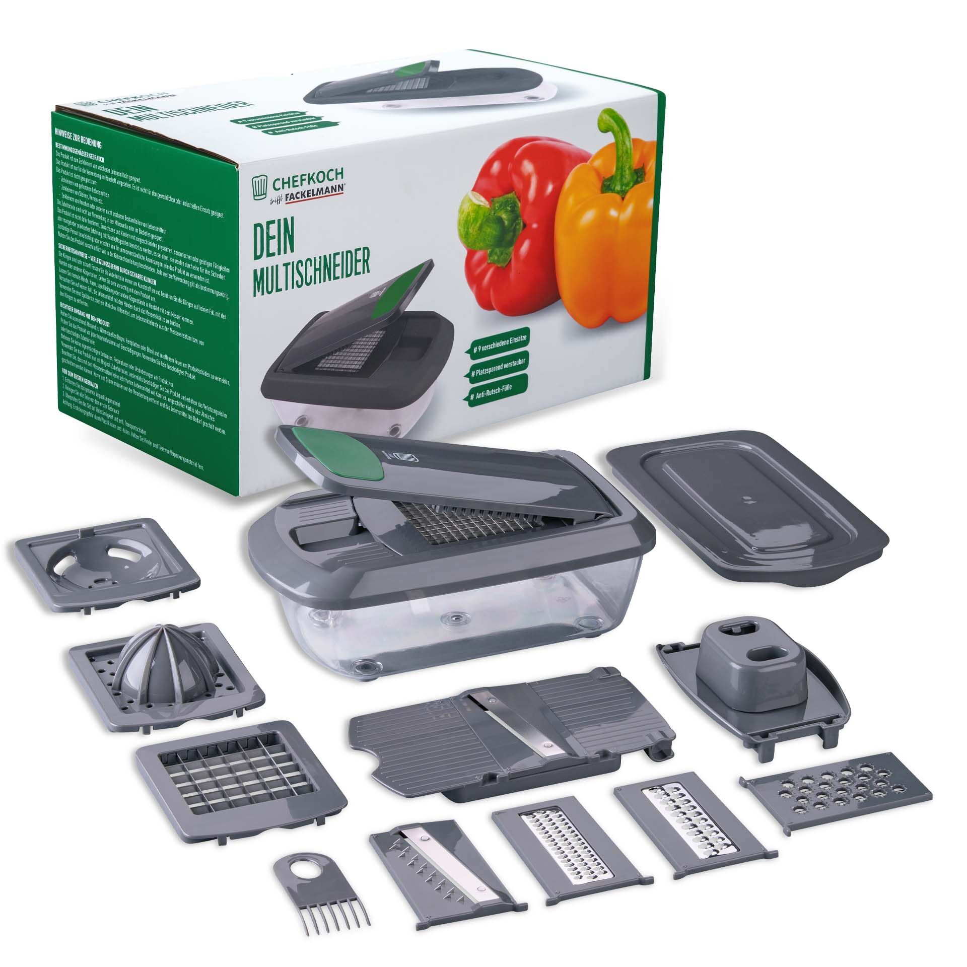 Gemüseschneider, 15-teilig