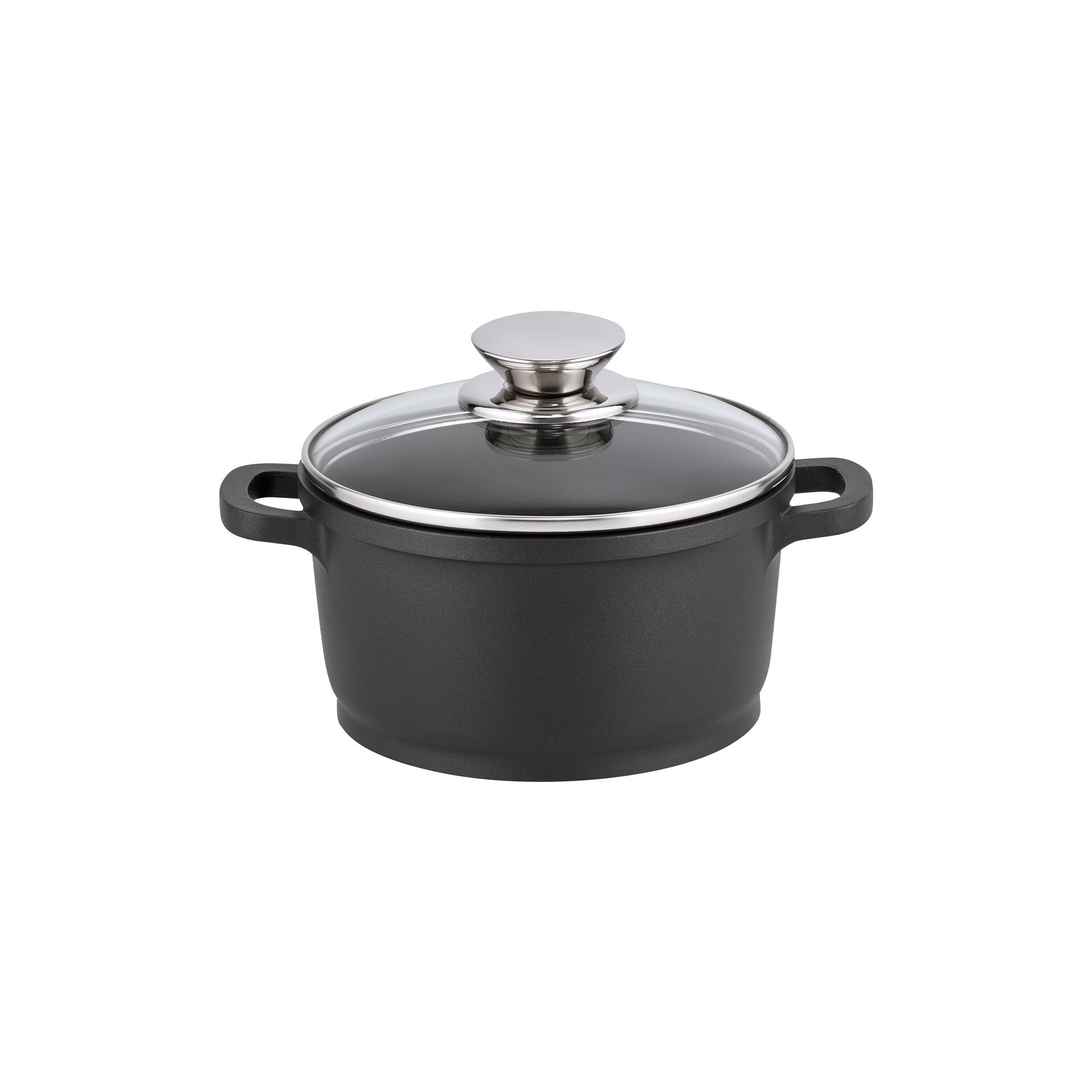 Kochtopf mit Deckel Alucast, Ø16cm