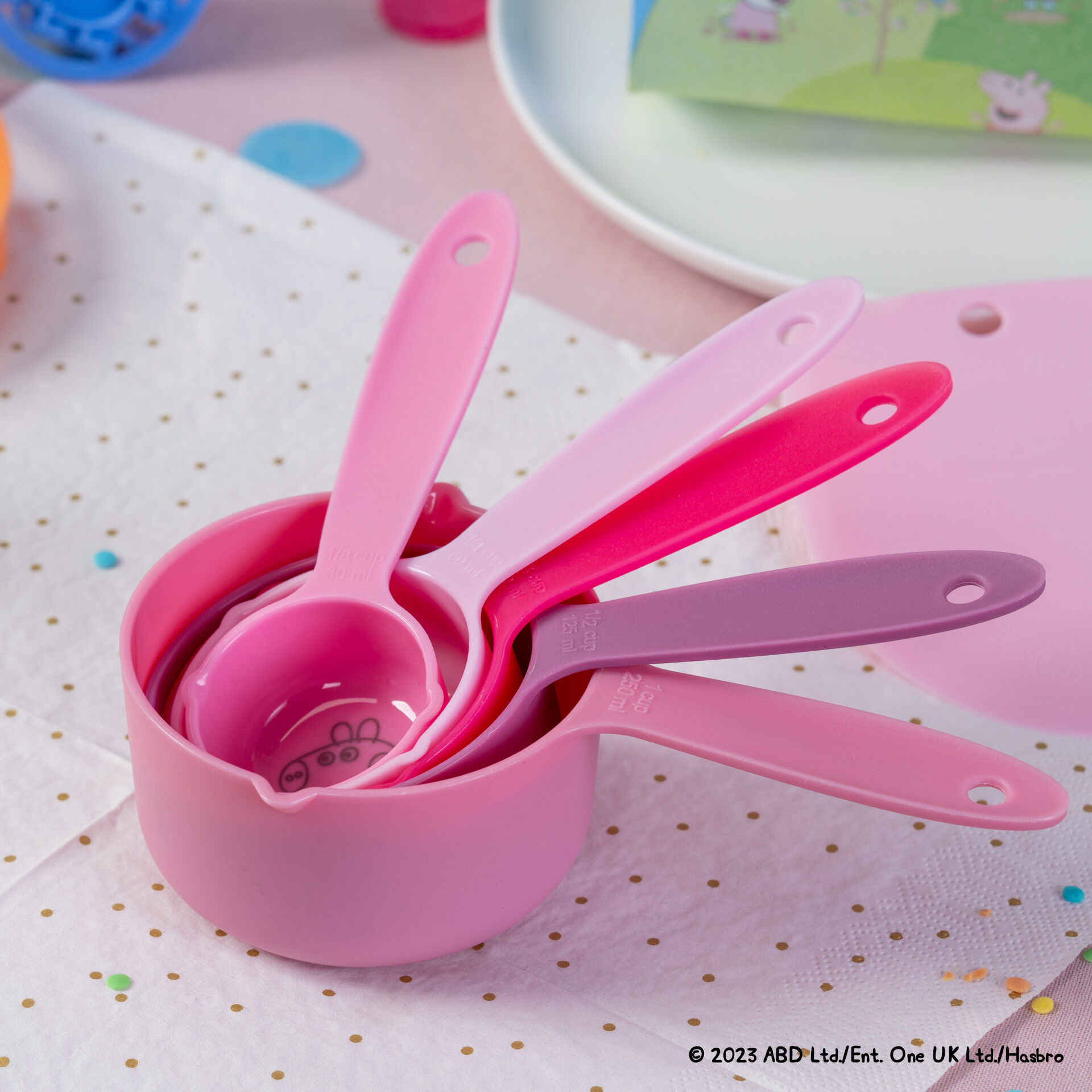 Messlöffel-Set Peppa Pig, 5-teilig