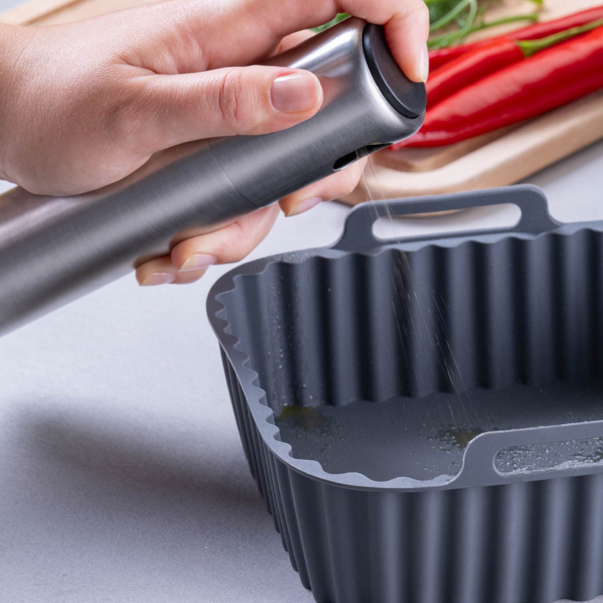 Ölsprüher, Edelstahl, 100ml