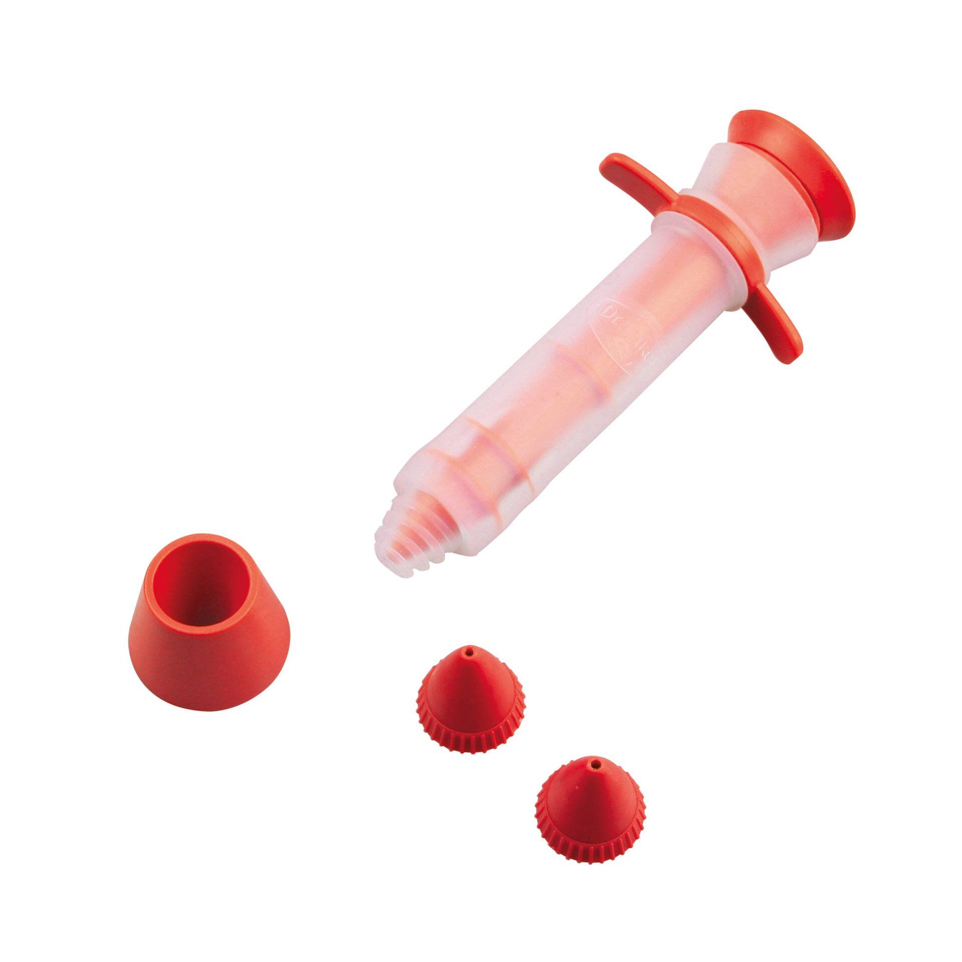 Dekorierstift Flexxibel Love, 2 Tüllen & Ständer, Silikon