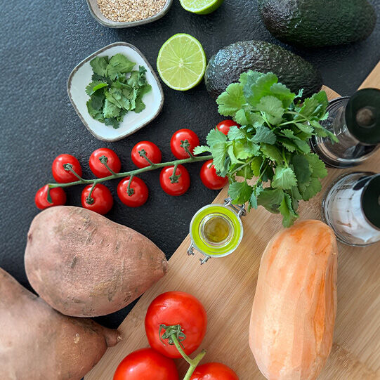 Süßkartoffel-Toast mit Avocado Süßkartoffel-Toast mit Avocado
