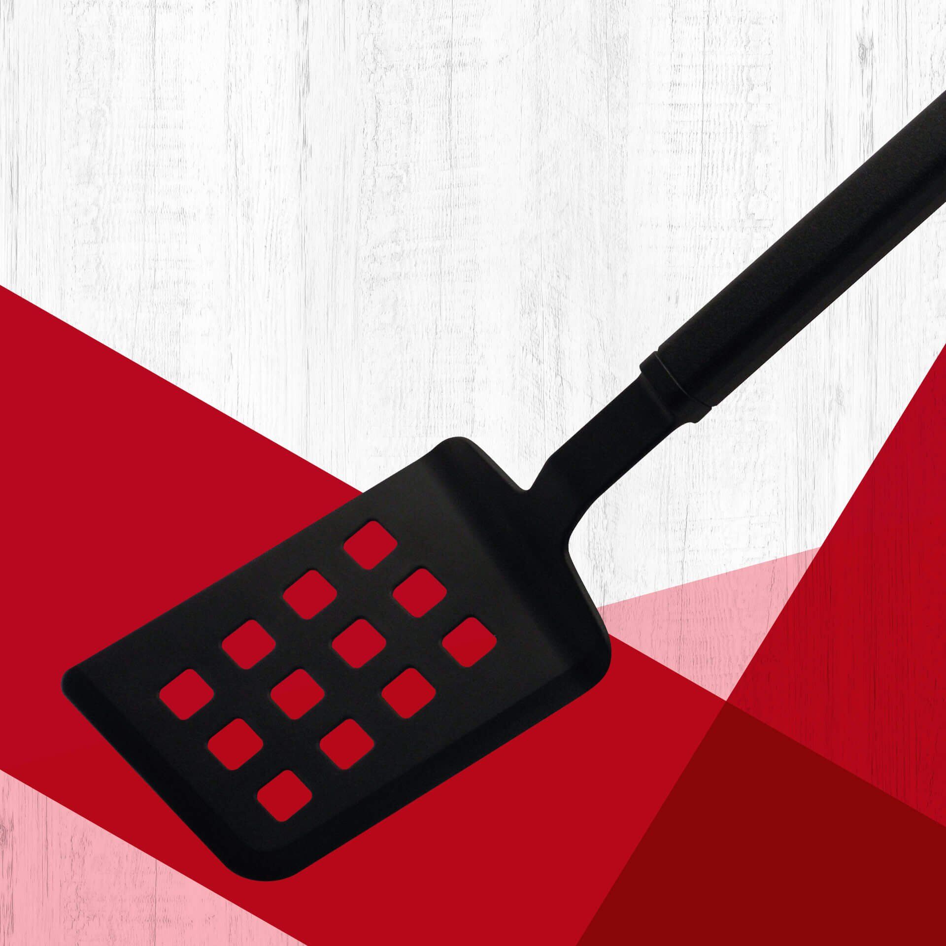 Pfannenwender, schwarz