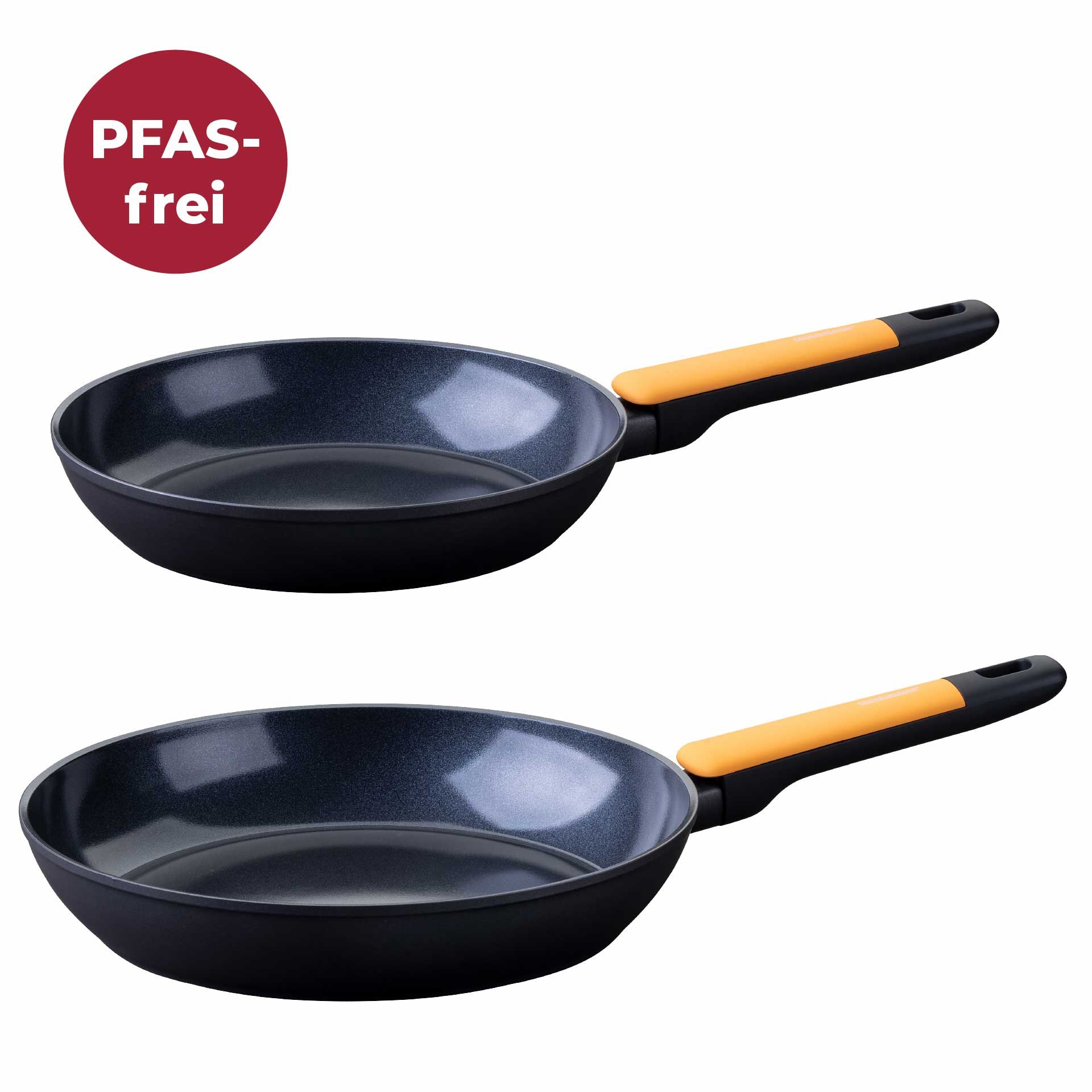 Bratpfannen-Set "Soft Collection", Keramik, antihaft, Ø24+28cm, 2-tlg.