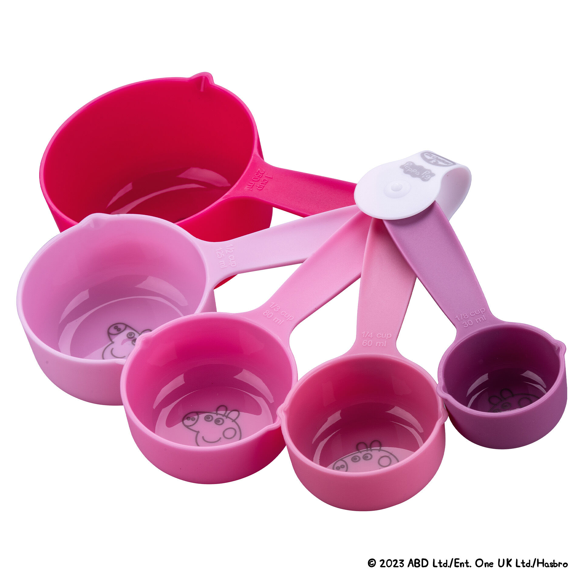 Dr. Oetker Messlöffel-Set Peppa Pig, 5-teilig