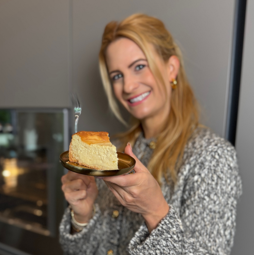 Zuckerfreier Käsekuchen