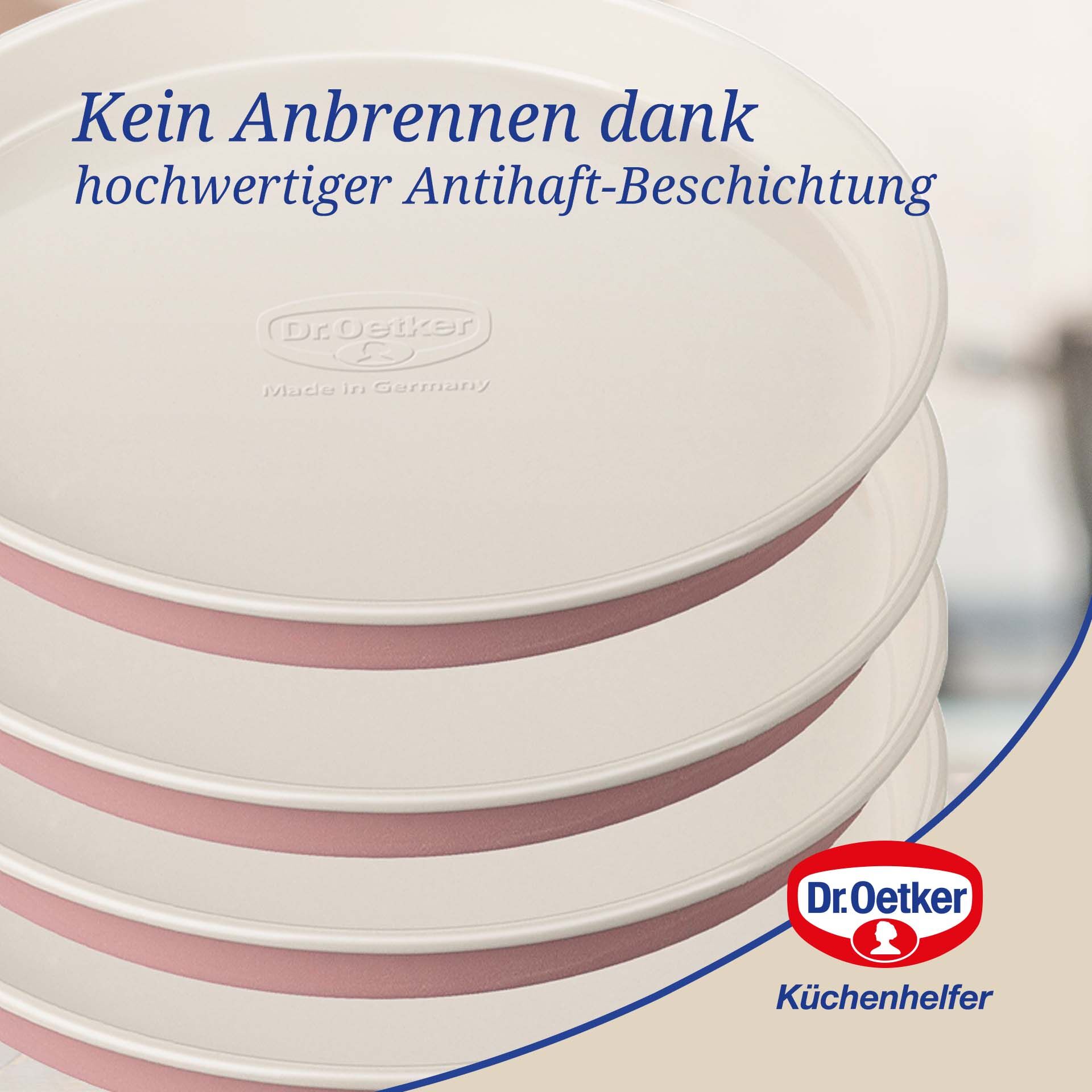 Schichtkuchen Form Modern Baking Retro Design, Ø17cm, 4 Stk