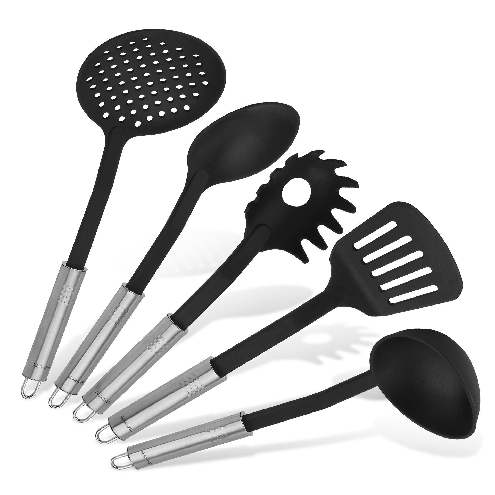 Küchenhelfer-Set "Ovalgriff", 5-teilig Küchenhelfer-Set "Ovalgriff", 5-teilig