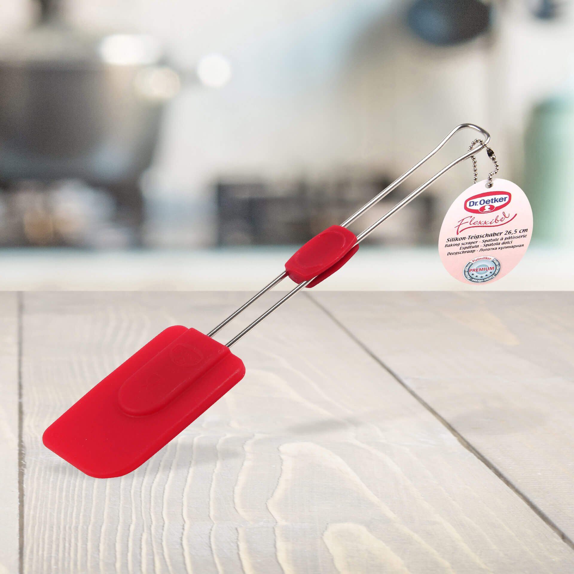 Teigschaber Flexxibel Love, Silikon