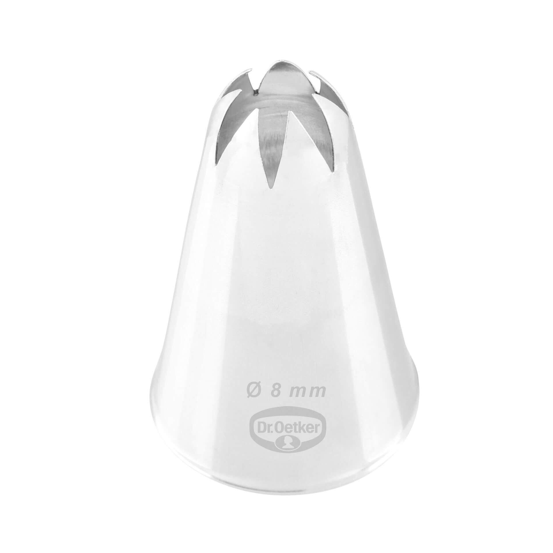 Sterntülle geschlossen Tüllen-Manufaktur, Ø8mm