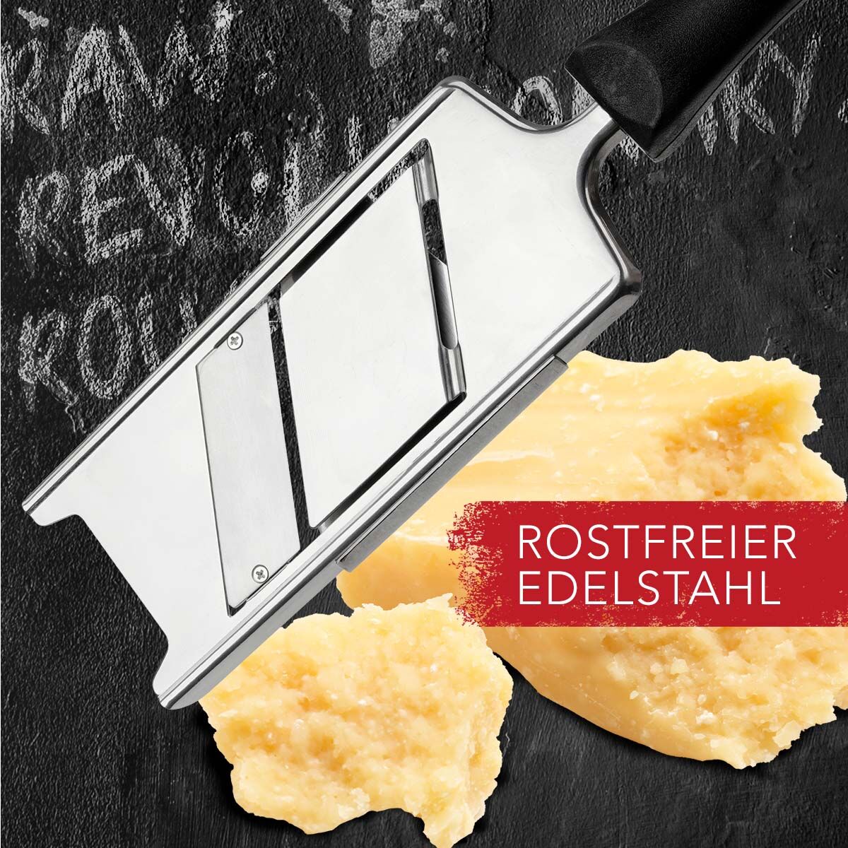 Gourmethobel, Edelstahl