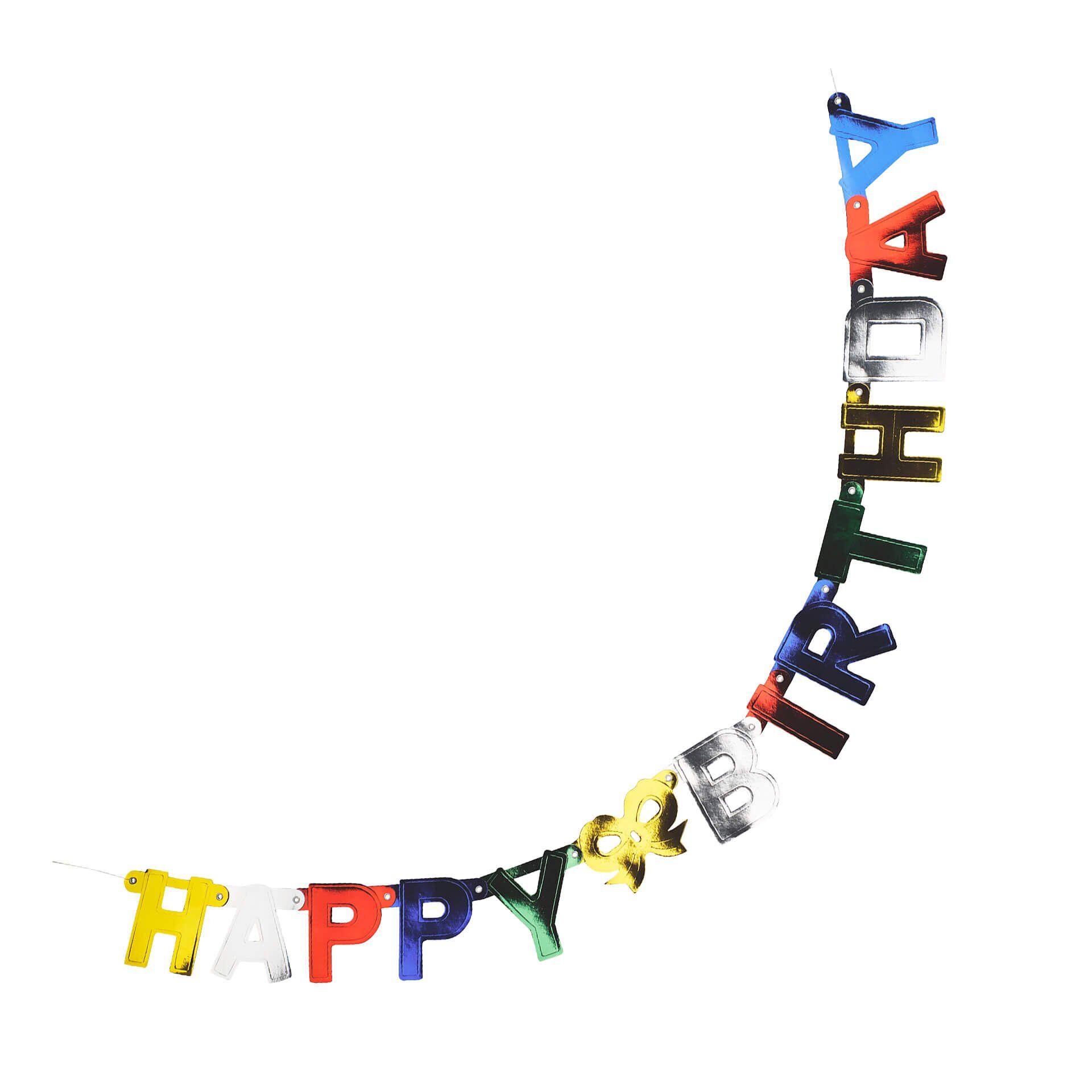 Girlande Happy Birthday