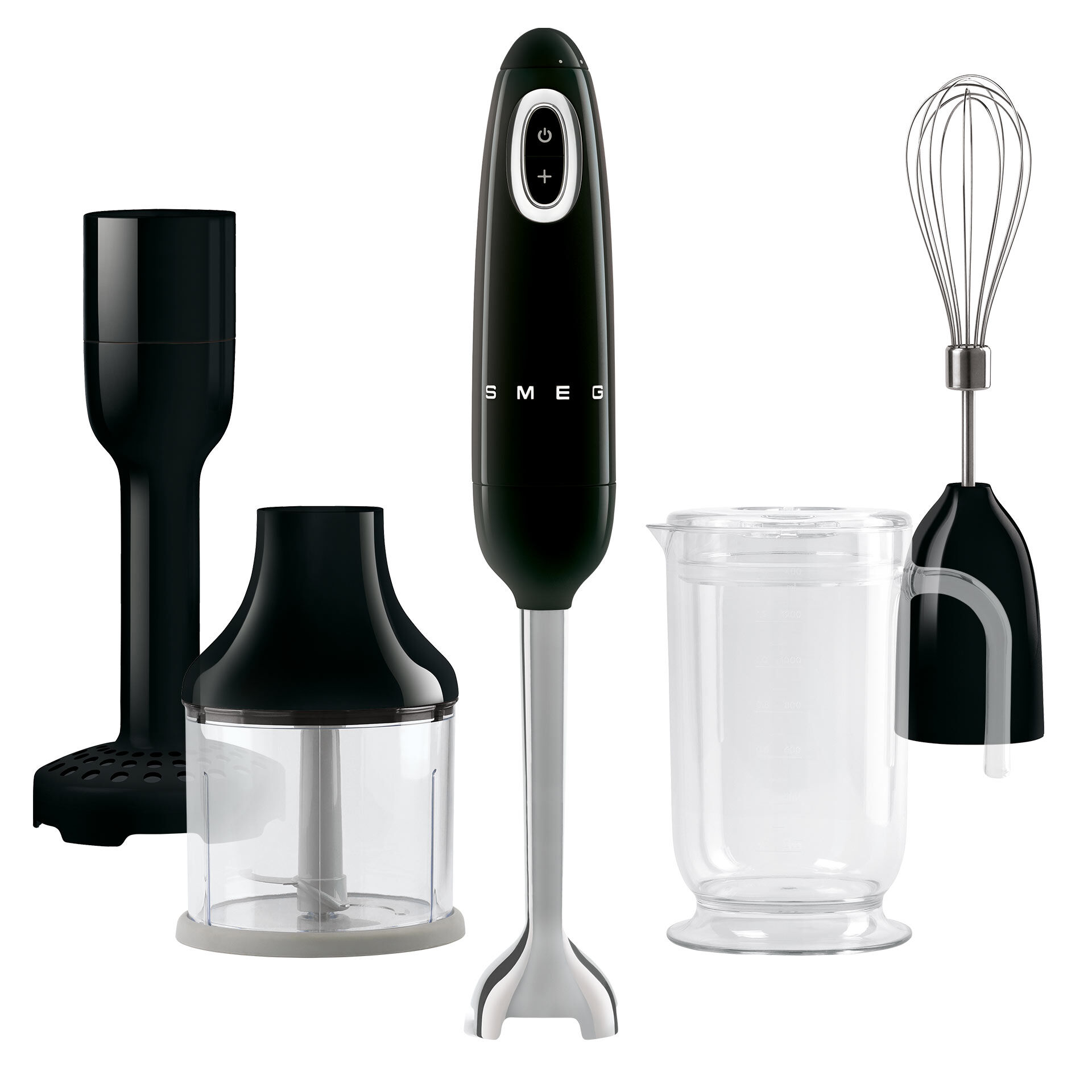 Stabmixer inkl. Zubehör Set Schwarz