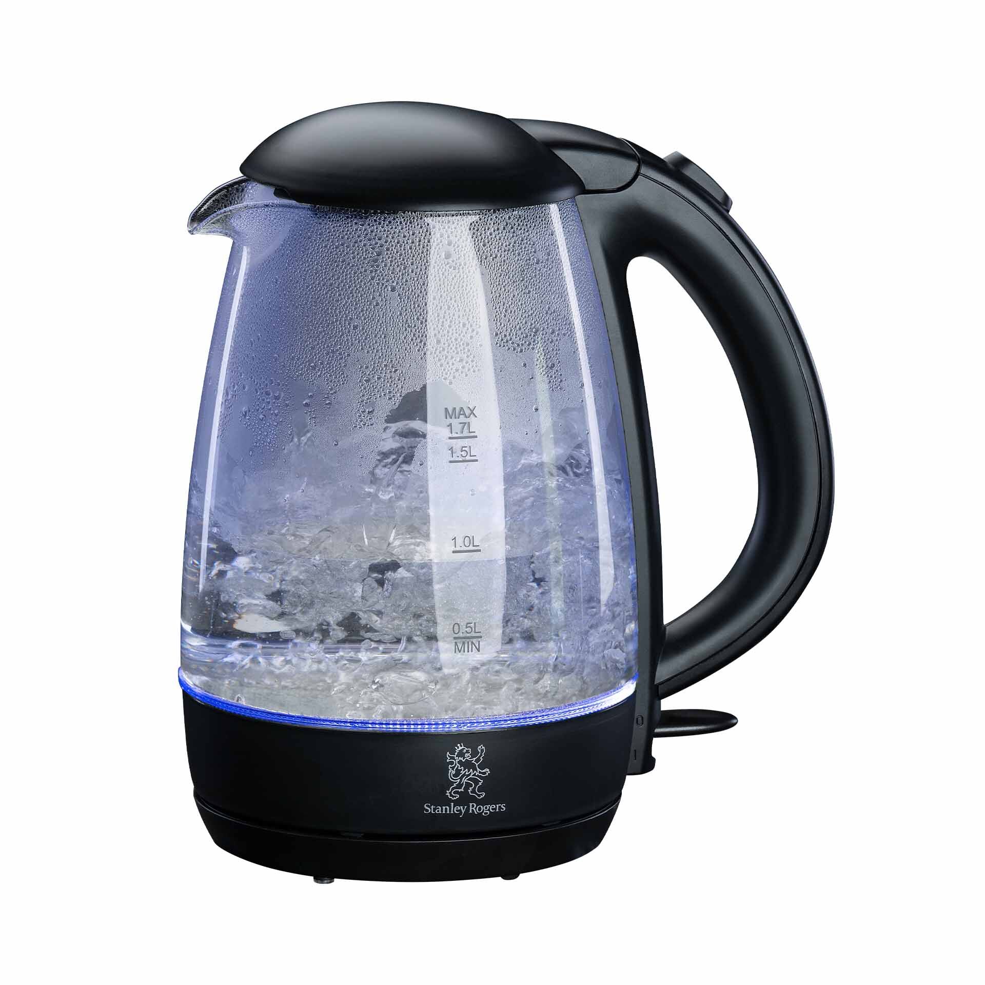 Wasserkocher, Glas, 1,7L