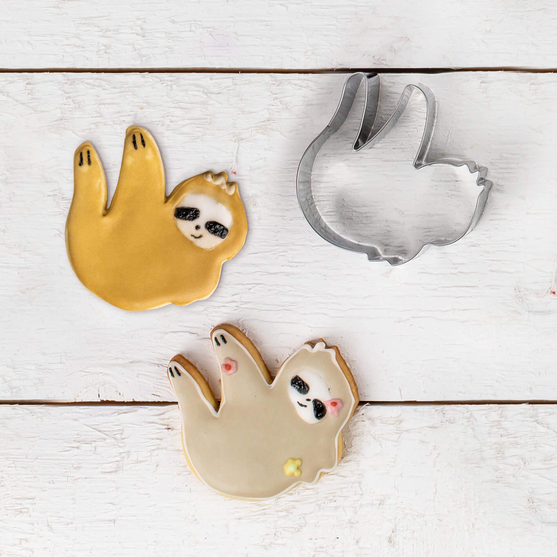 Ausstecher Faultier Happy Baking, 5,5x7,8cm