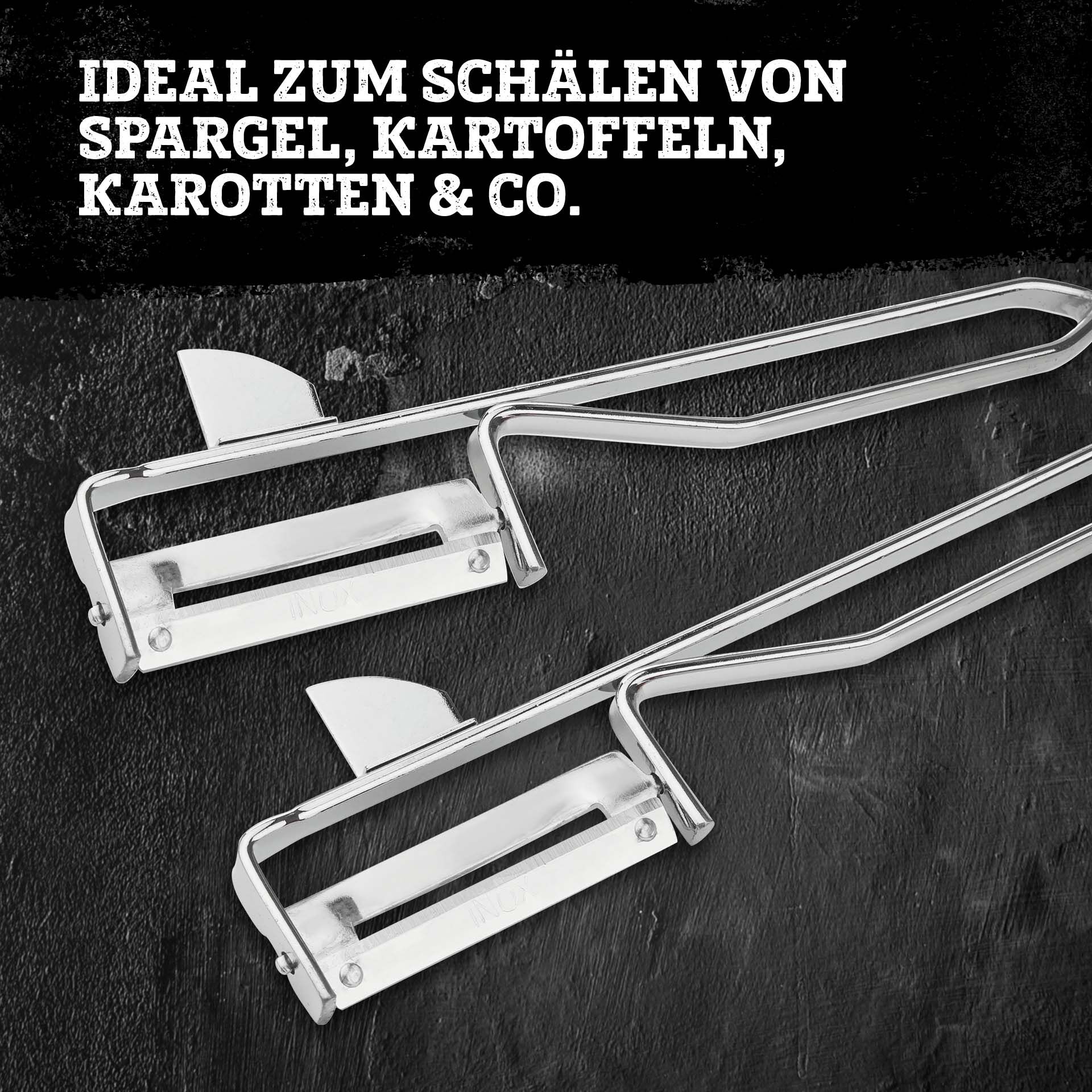 Sparschäler-Set, 15cm, 2 Stk.