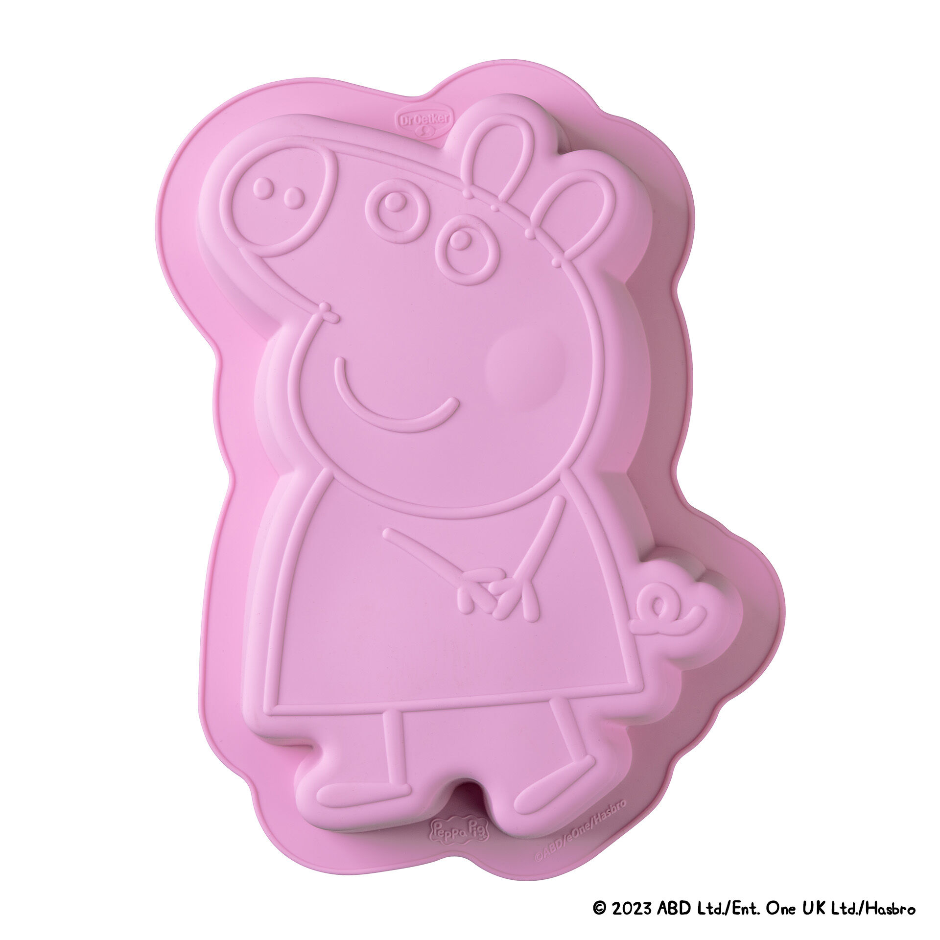 Motivbackform Peppa Pig, 27x19,5cm, Silikon