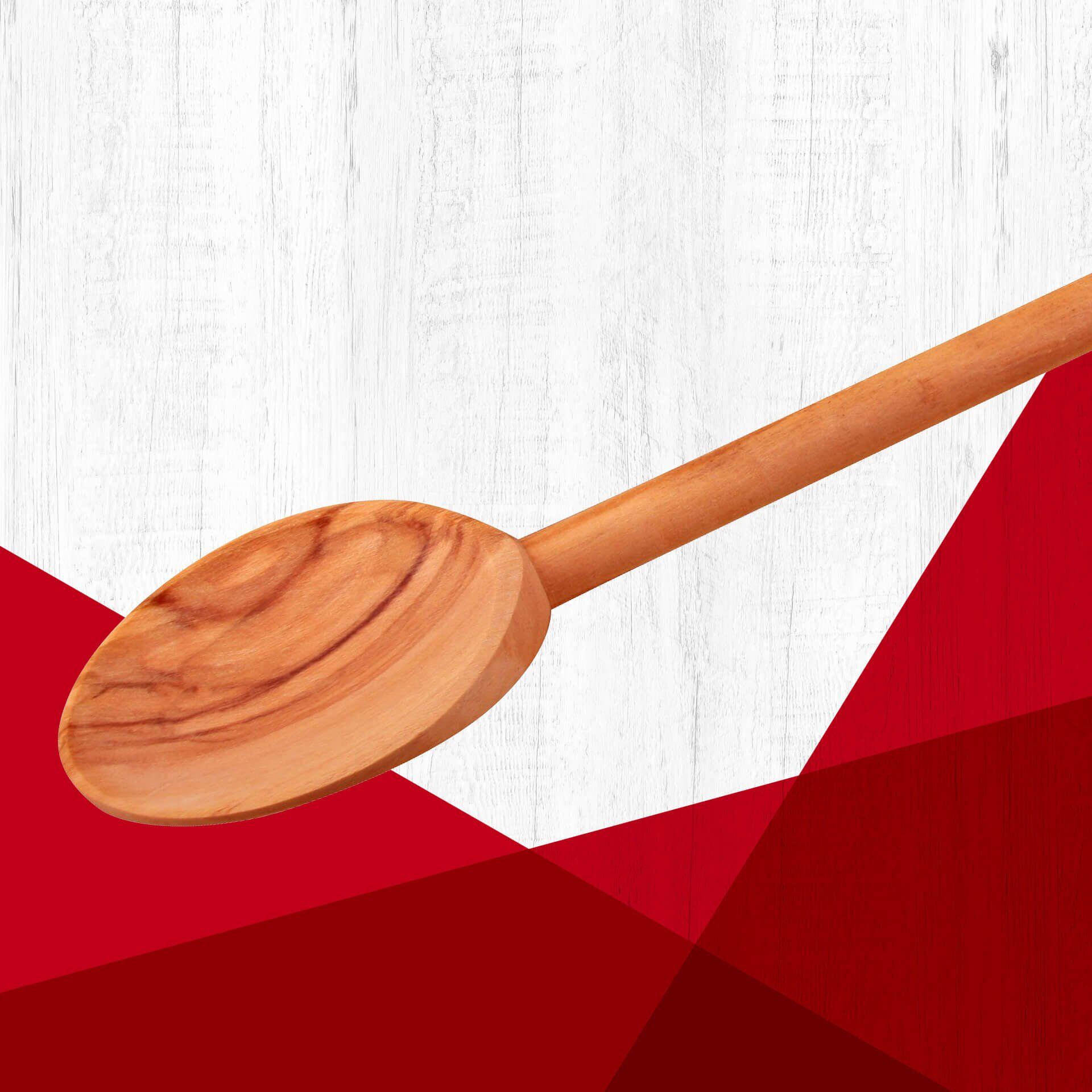 Kochlöffel rund Eco, 30cm, Olive