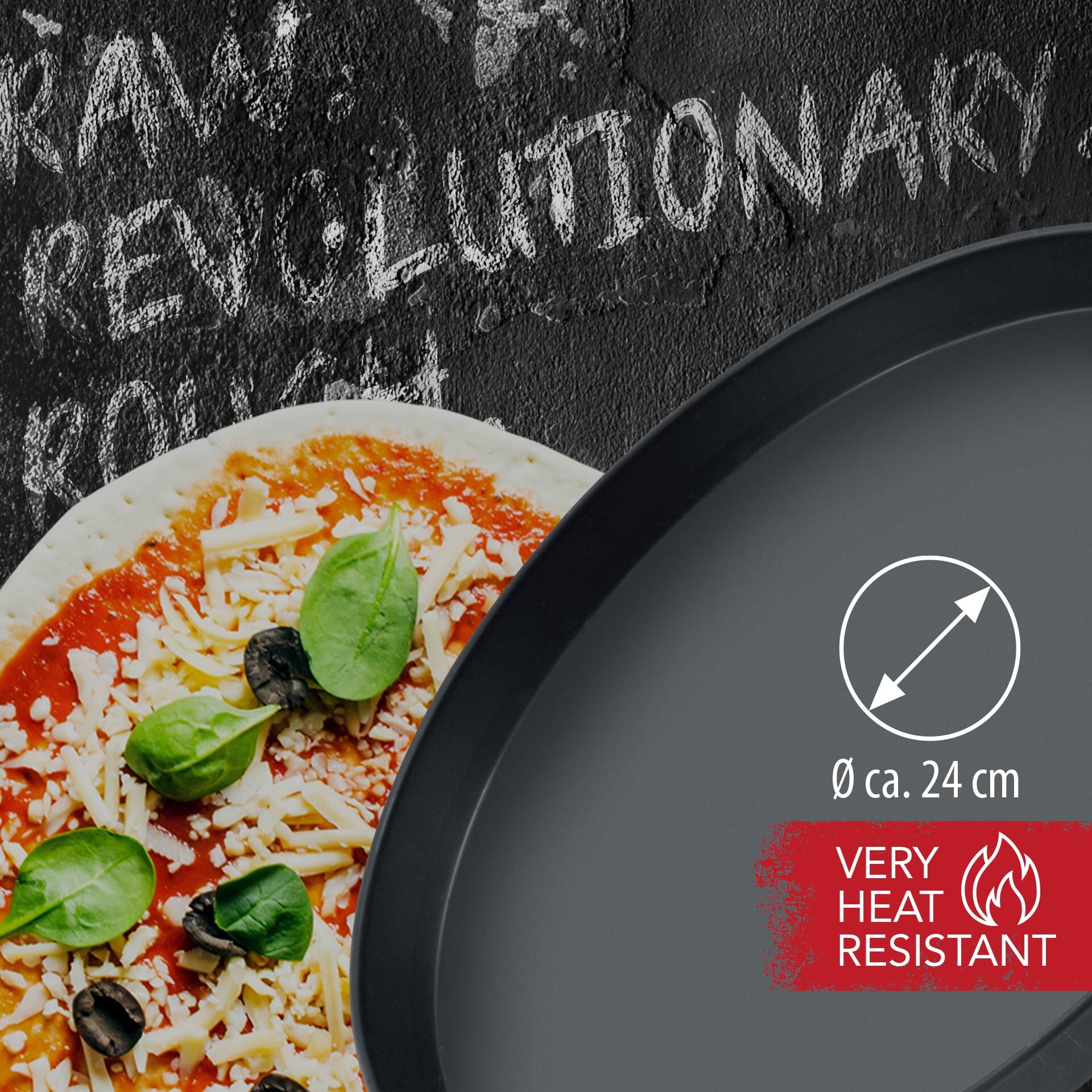 Pizzablech Ø24cm | 8707