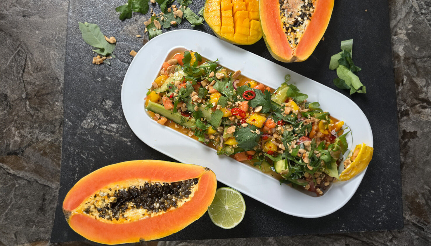 Asiatischer Mango-Salat