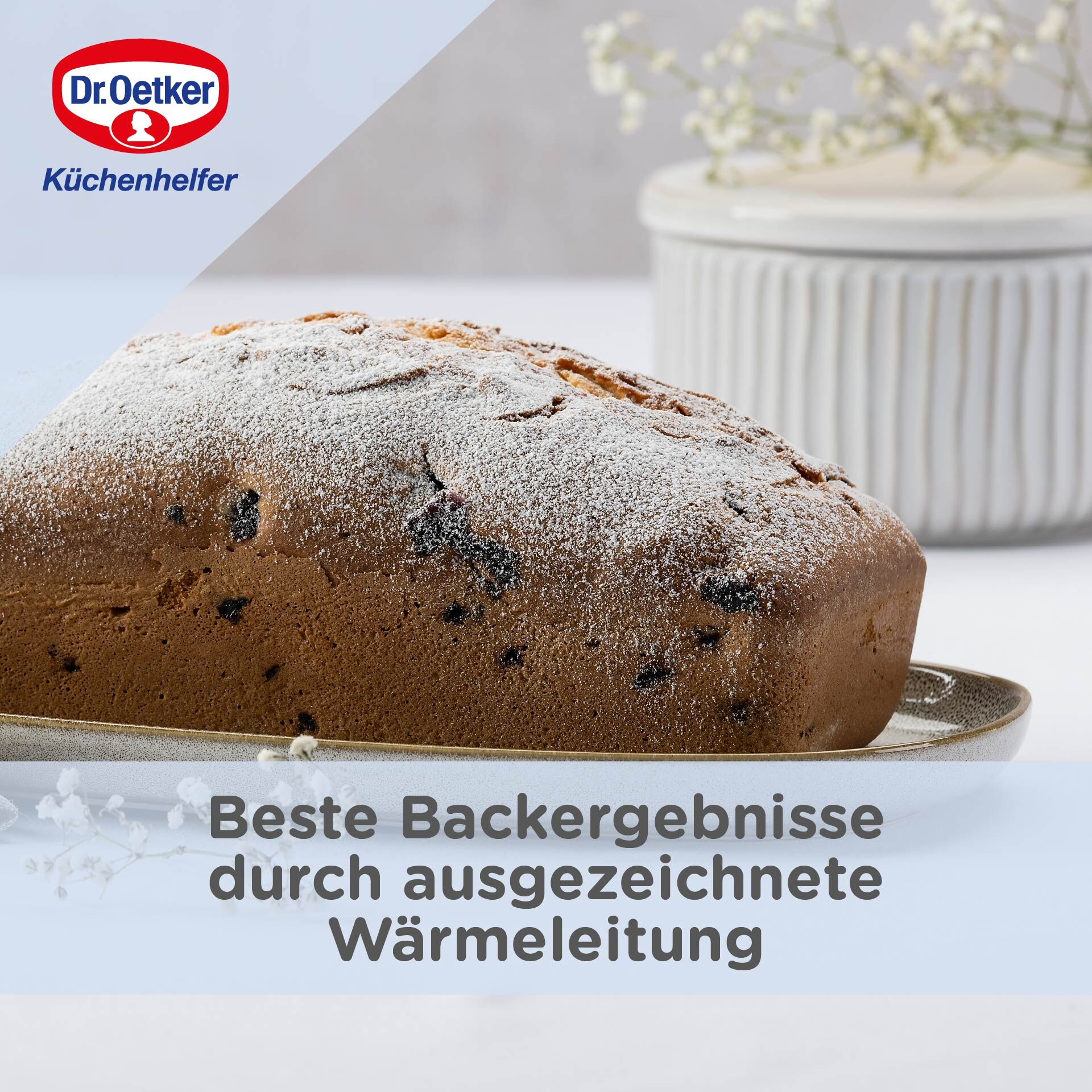 Kastenform Back-Liebe Emaille, 25cm