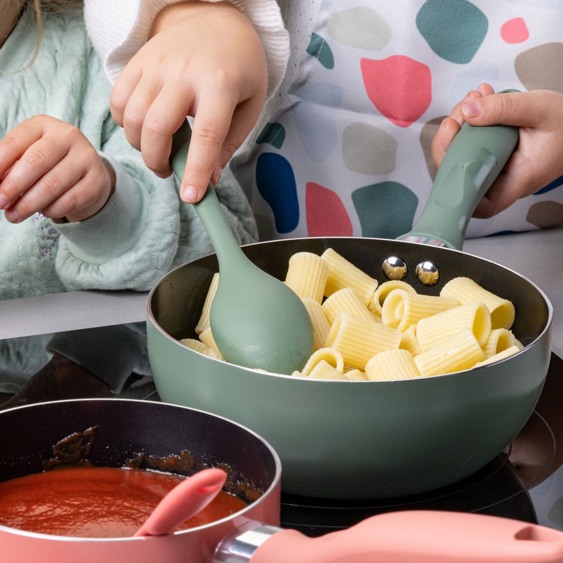 Mini Kochlöffel, grün