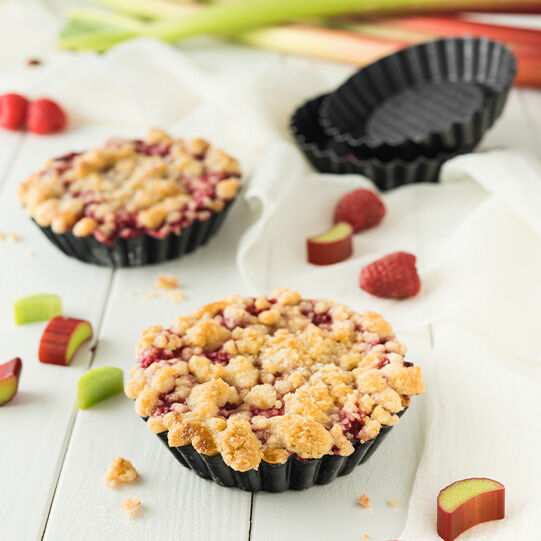 Rhabarber-Tartelettes Rhabarber-Tartelettes