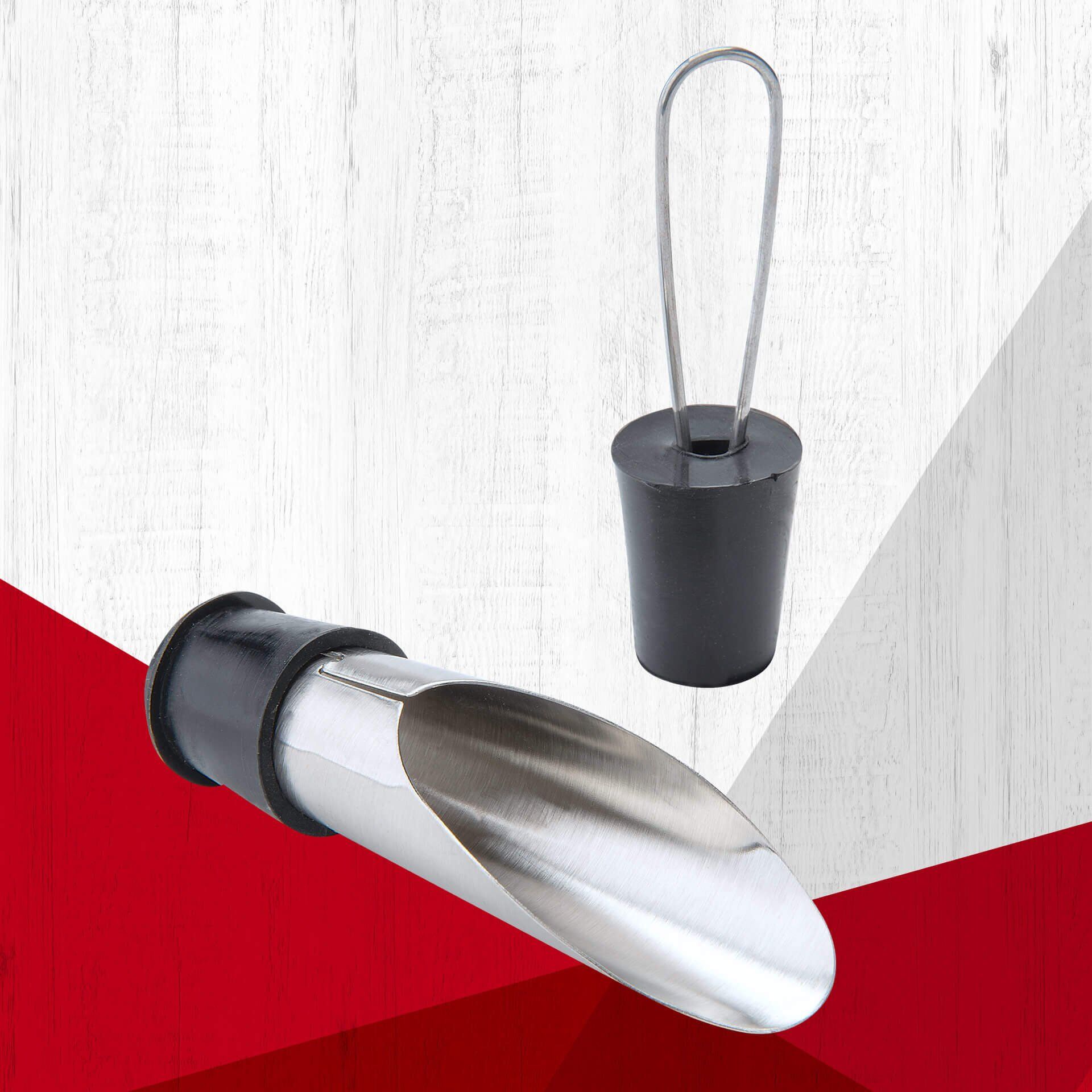 Weinausgießer mit Verschluss