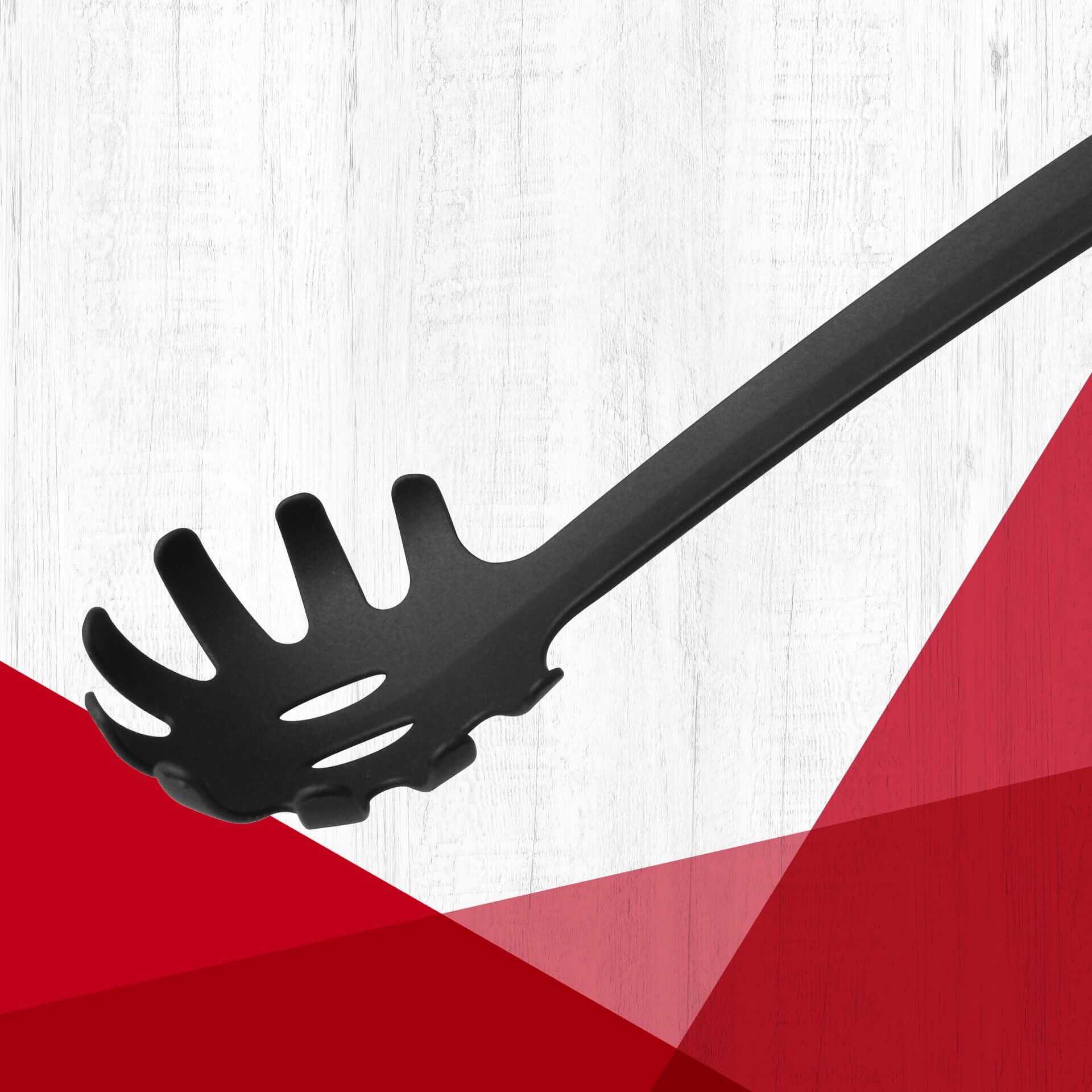 Spaghettilöffel Asia Wok, schwarz