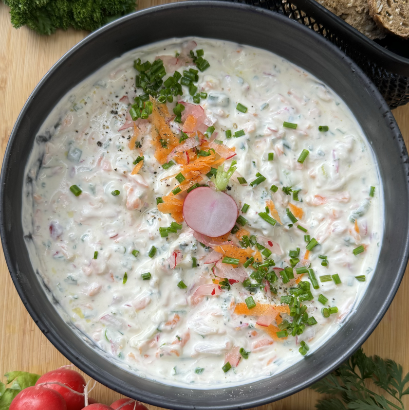 Brotaufstrich mit Karotten