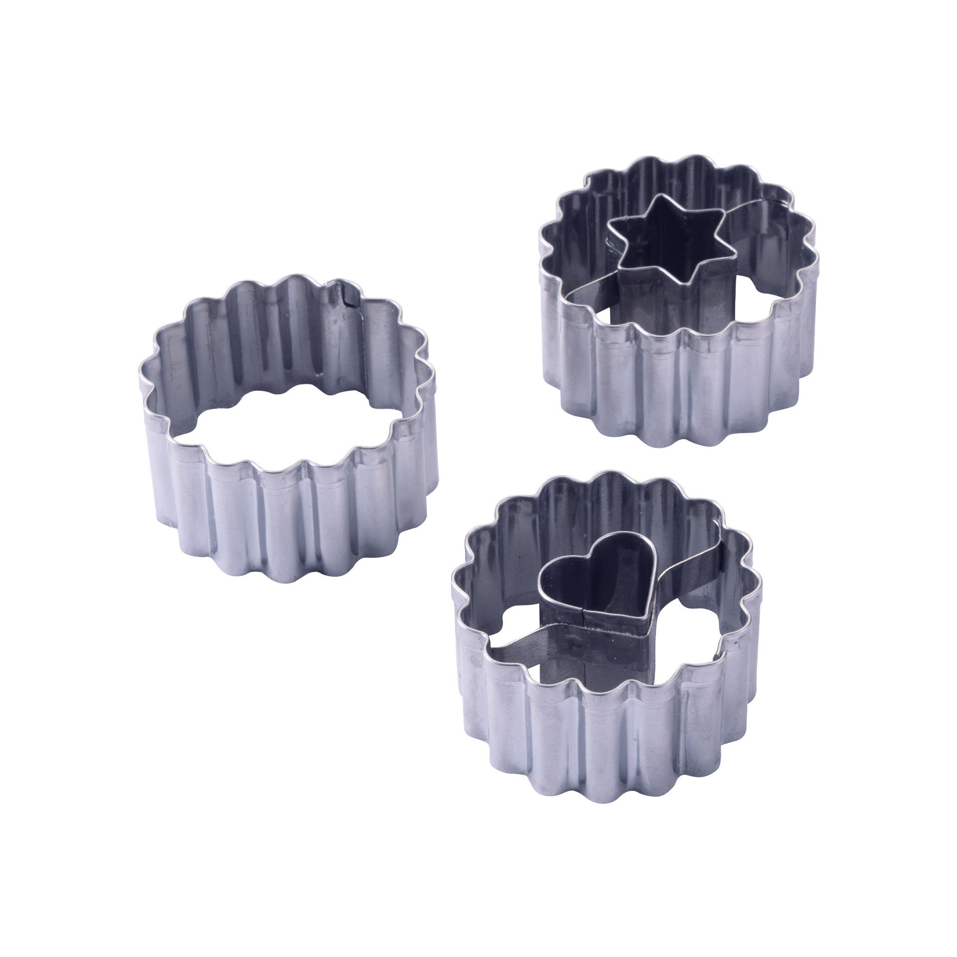 Ausstecher-Set Linzer Herz und Stern The Christmas Candy Shop