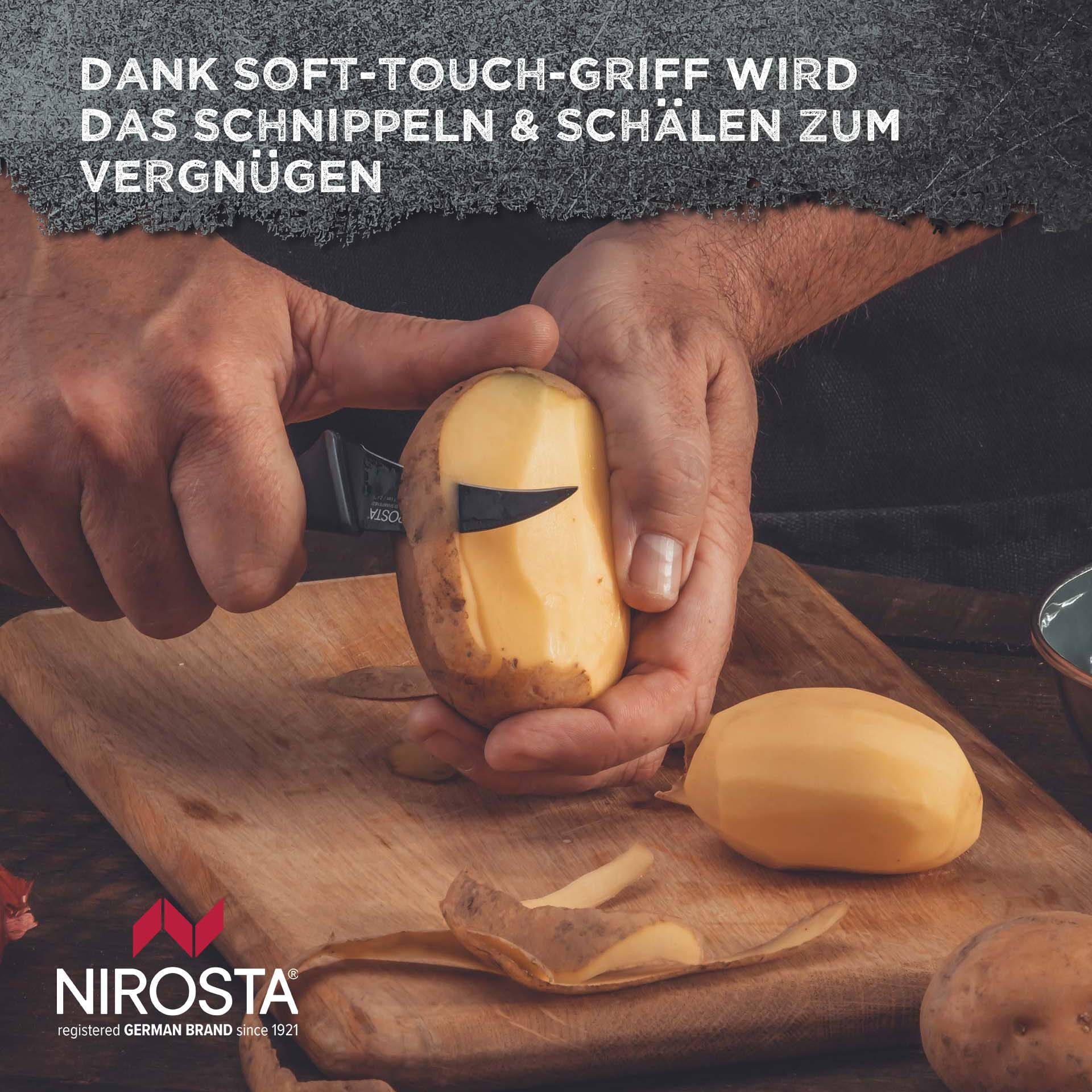 Schälmesser Wave, 7cm Klinge