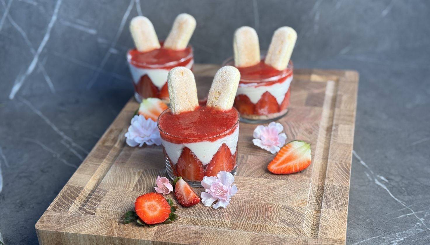 Erdbeertiramisu Erdbeertiramisu