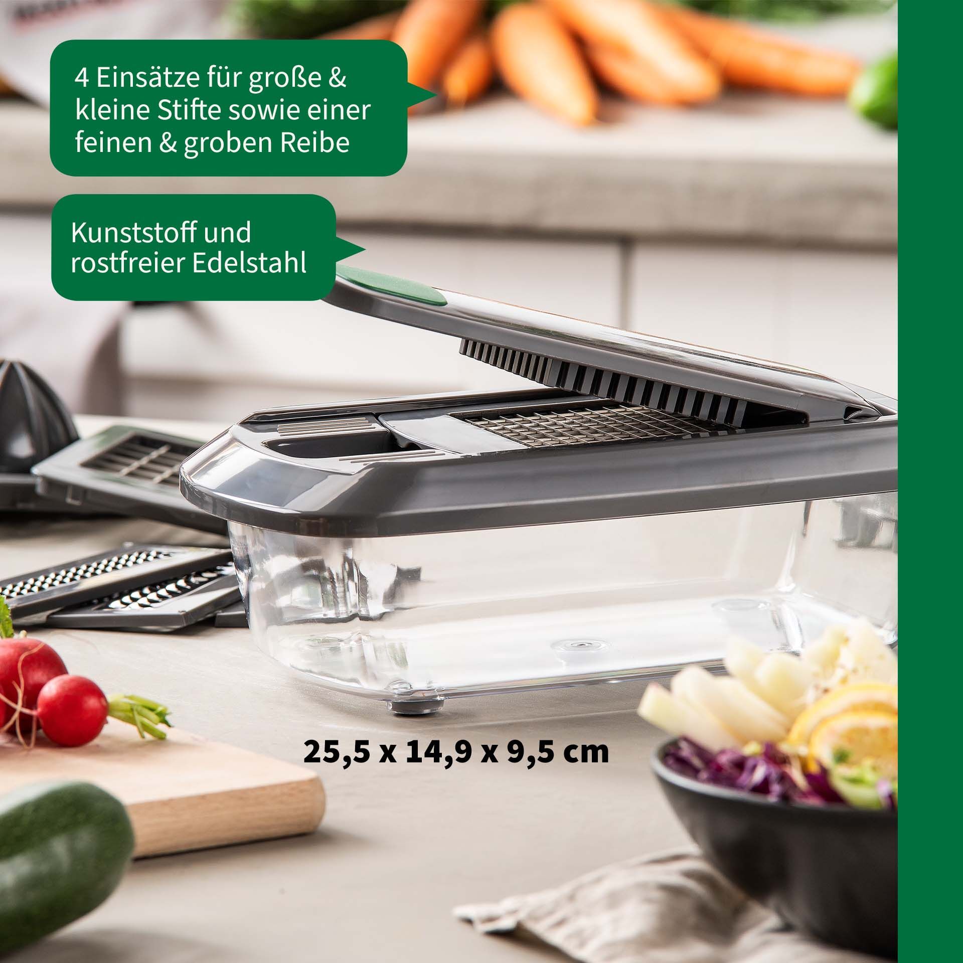 Gemüseschneider, 15-teilig